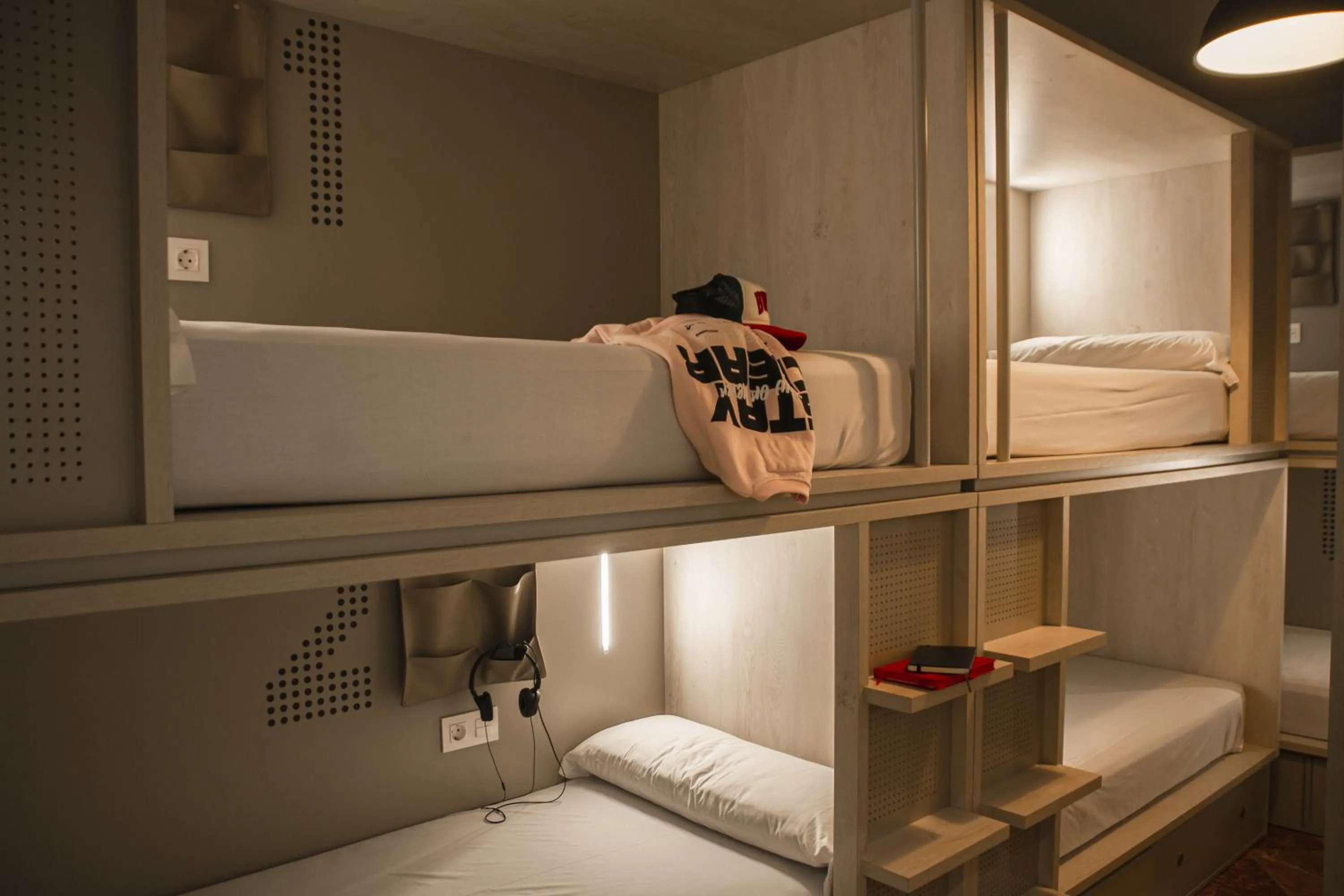 Bed in room00 Salvador Hostel