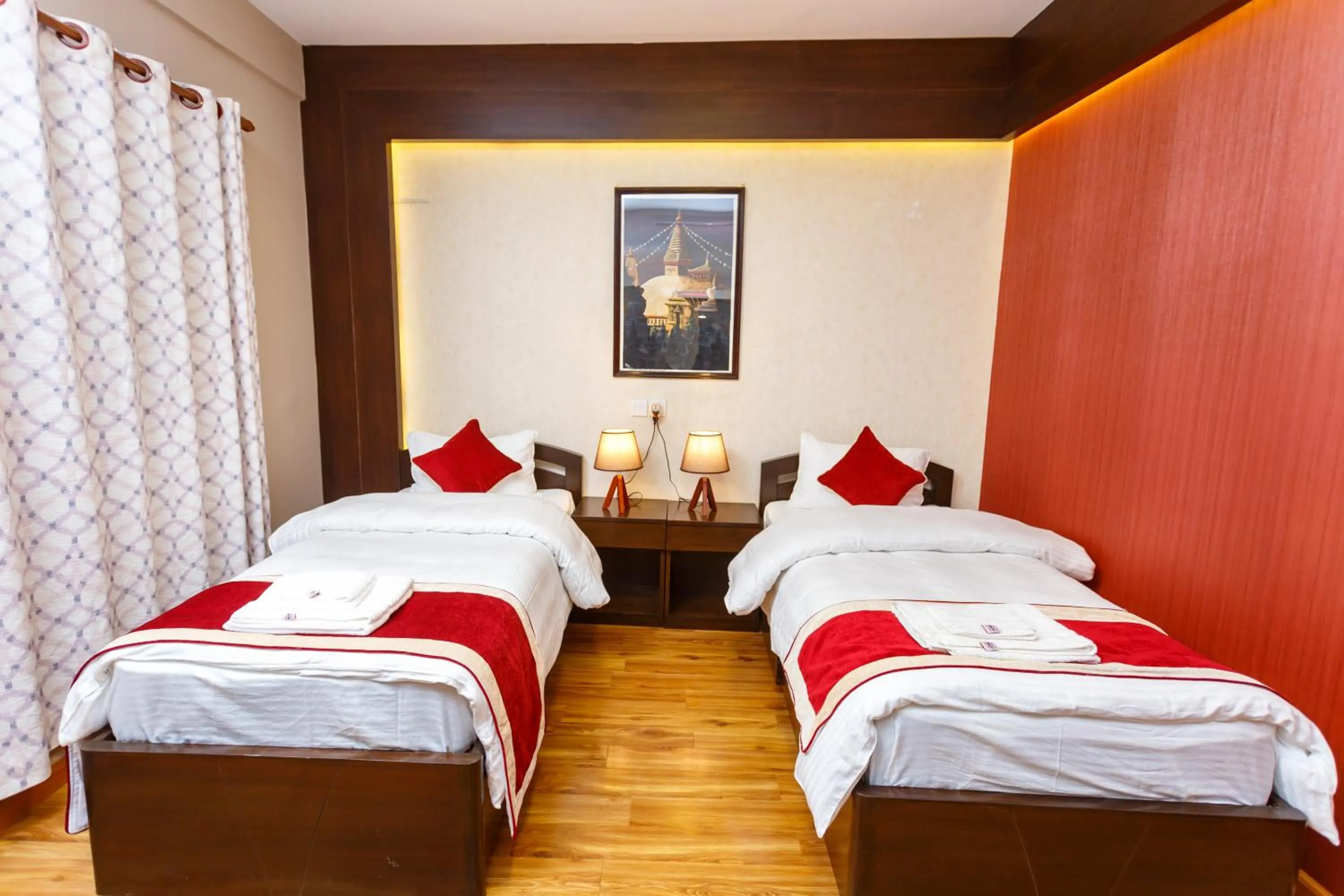 Bed in Feel Like Home Nepal