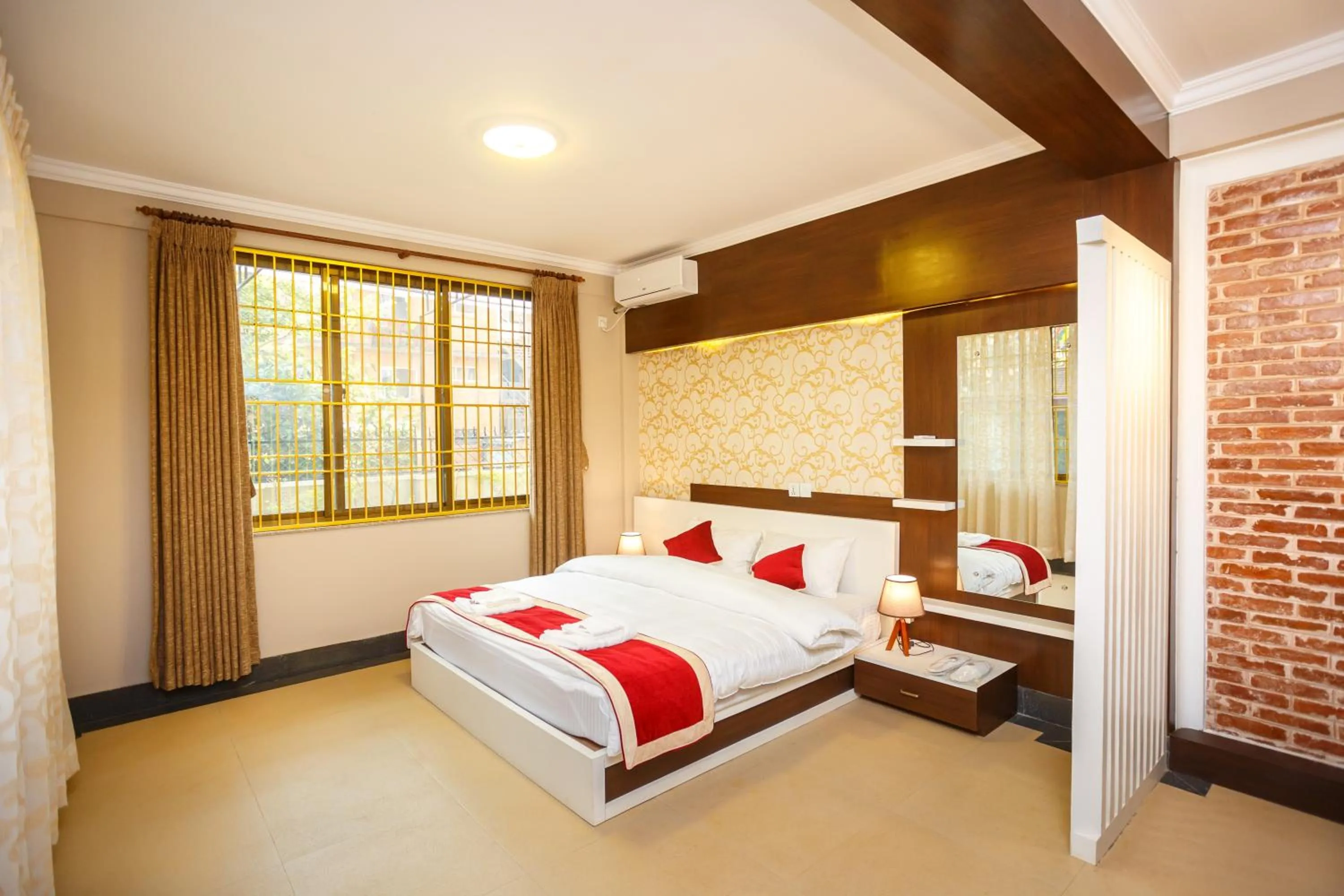 Bed in Feel Like Home Nepal