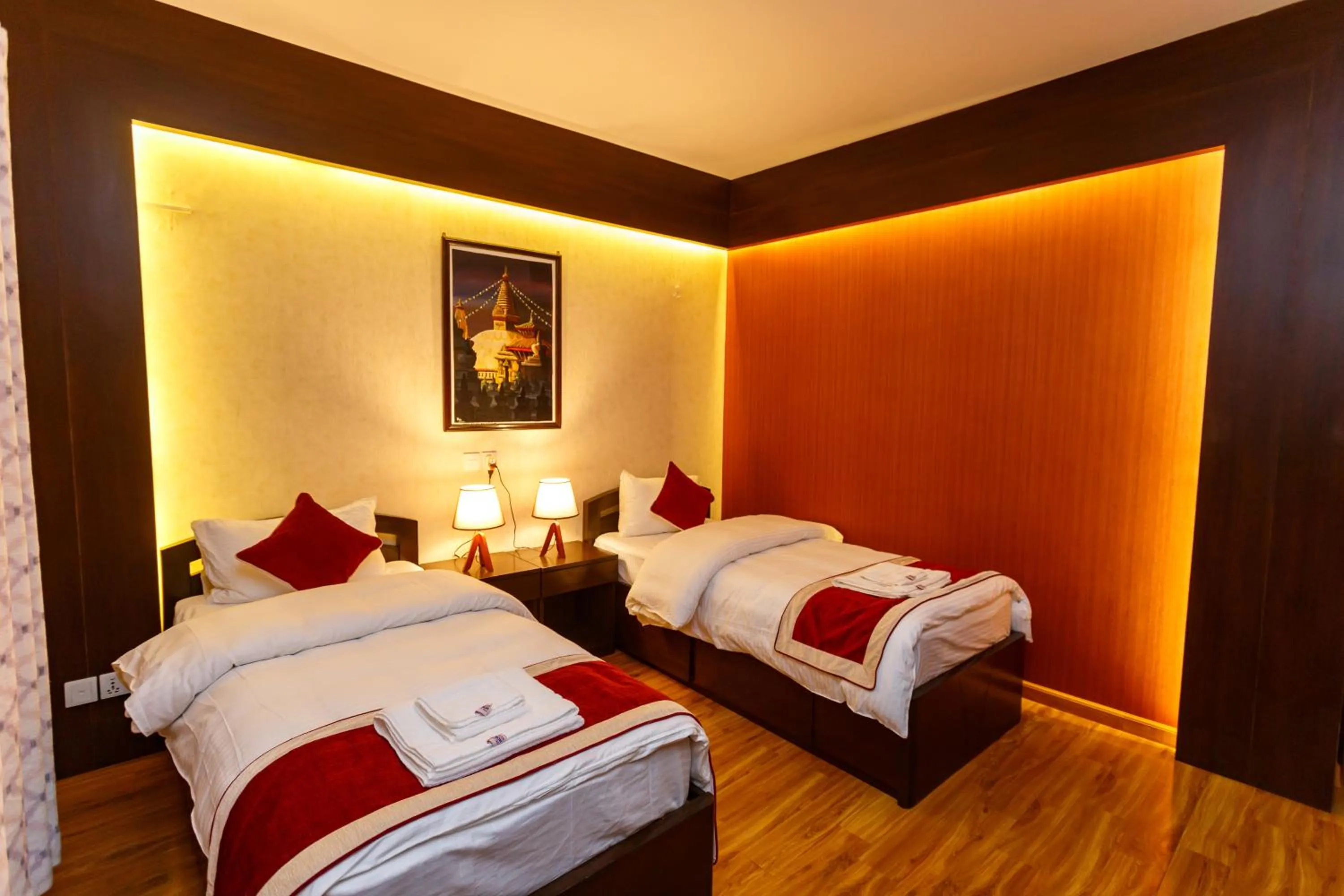 Bed in Feel Like Home Nepal