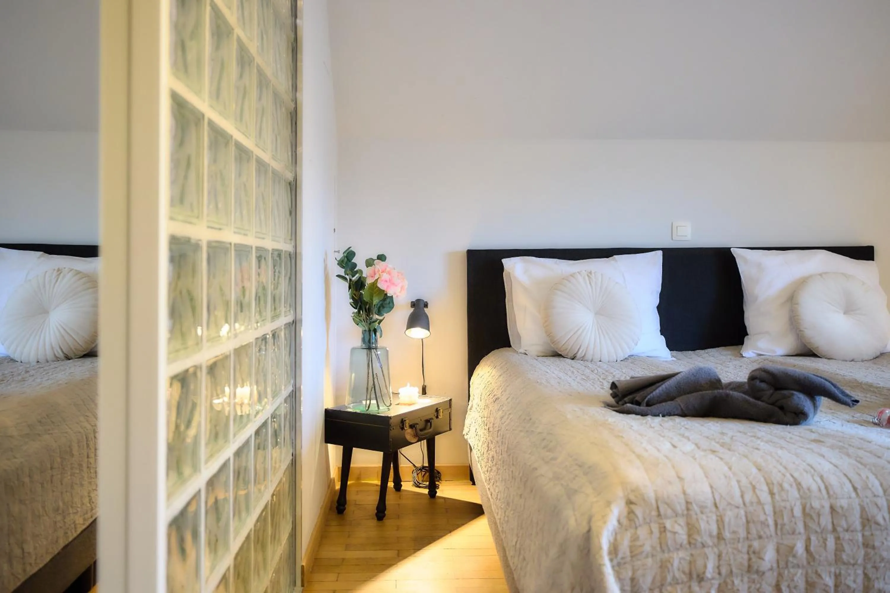 Bed in Villa Cecha B&b &Wellness