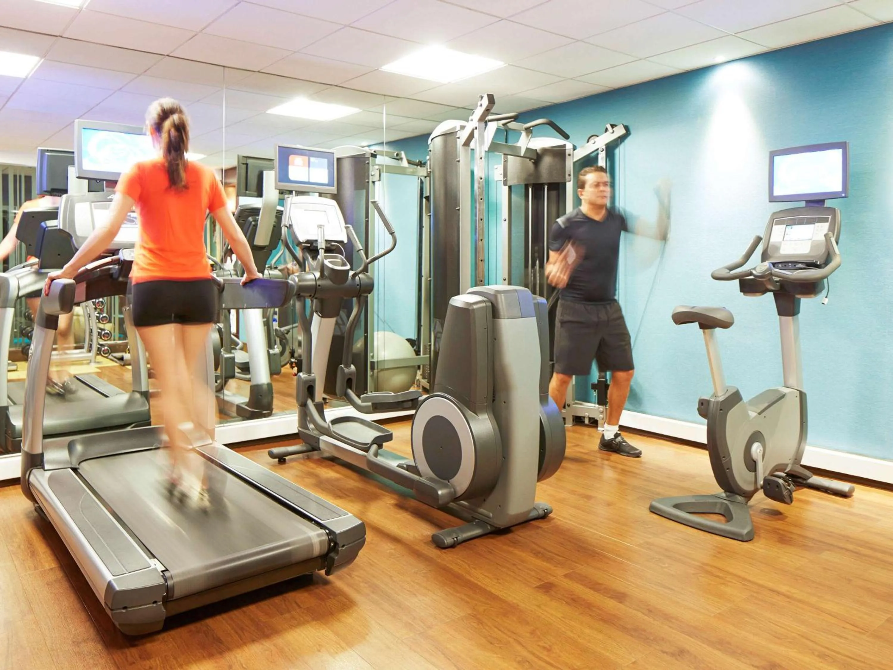 Fitness centre/facilities in Novotel Beaune