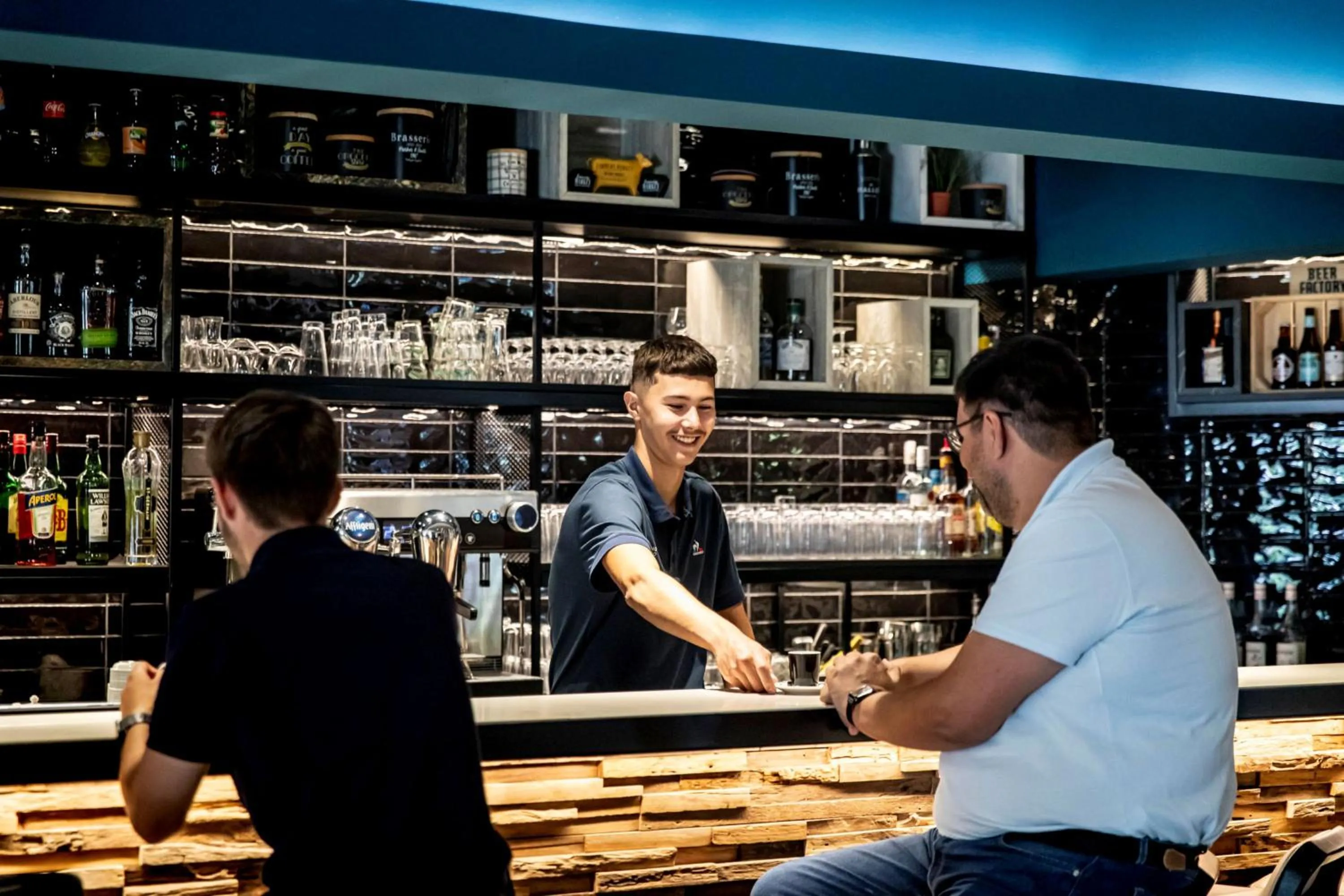 Lounge or bar in Novotel Beaune