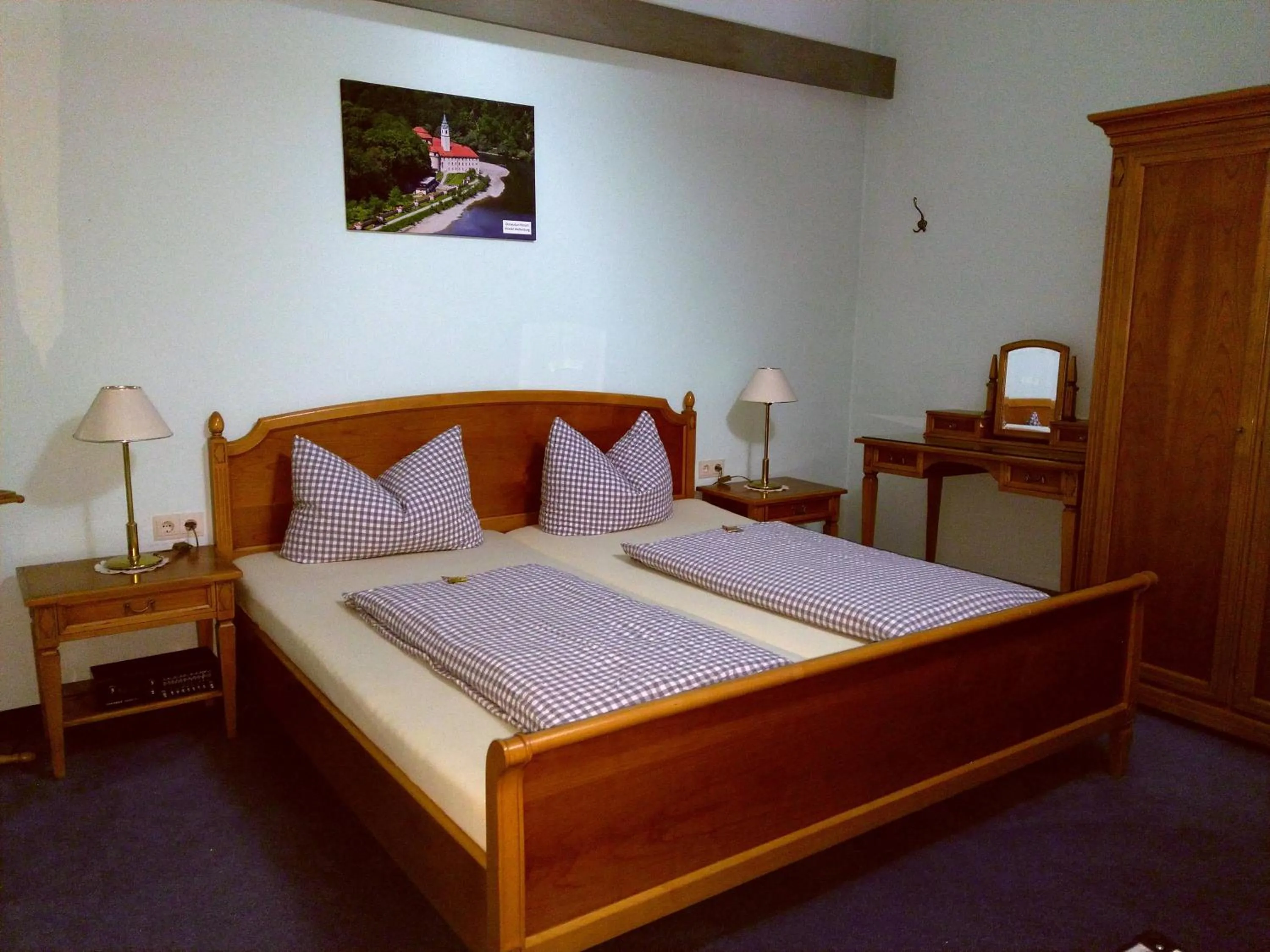 Bed in Hotel Fortuna