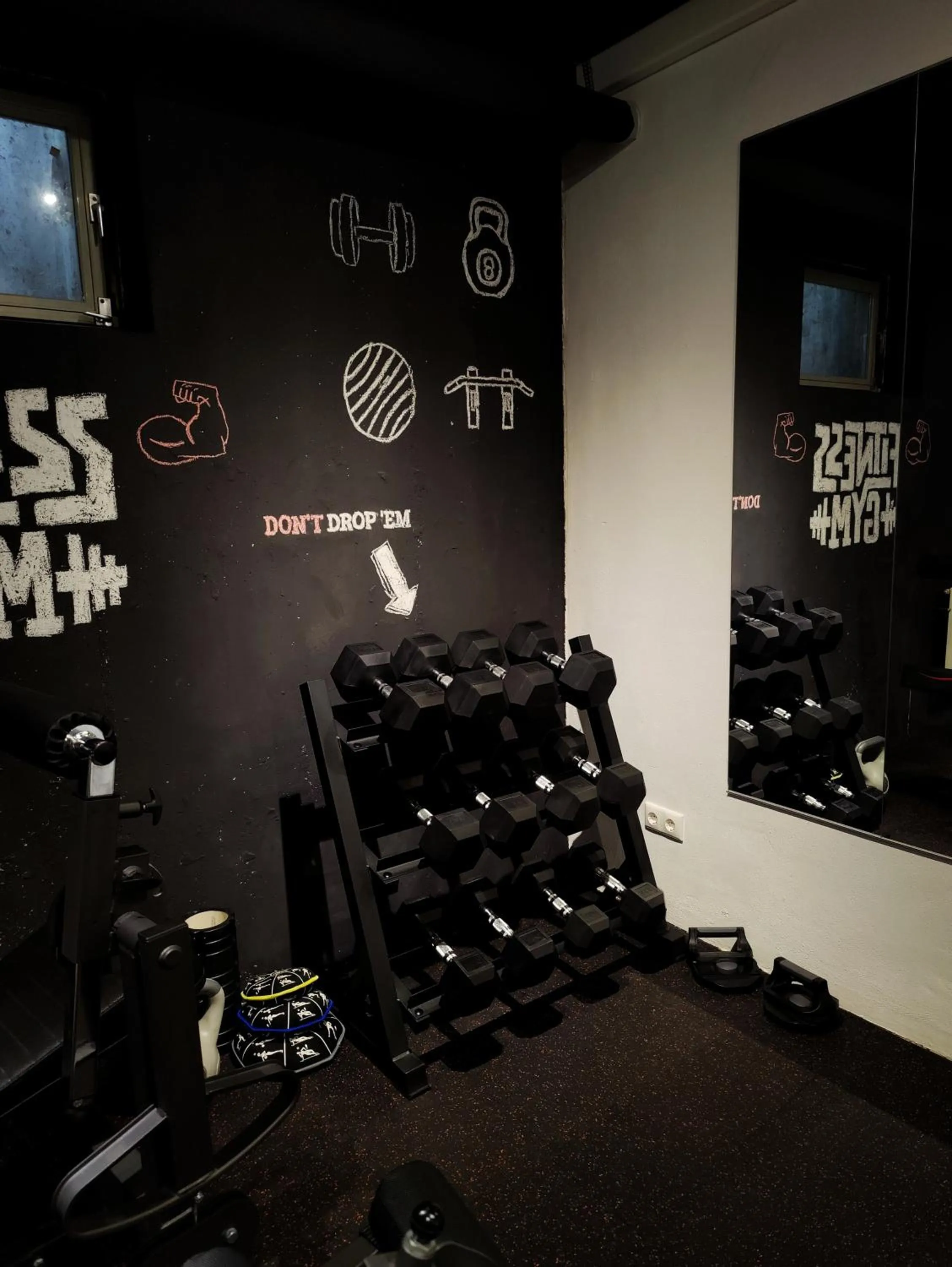 Fitness centre/facilities in Hotel Fortuna