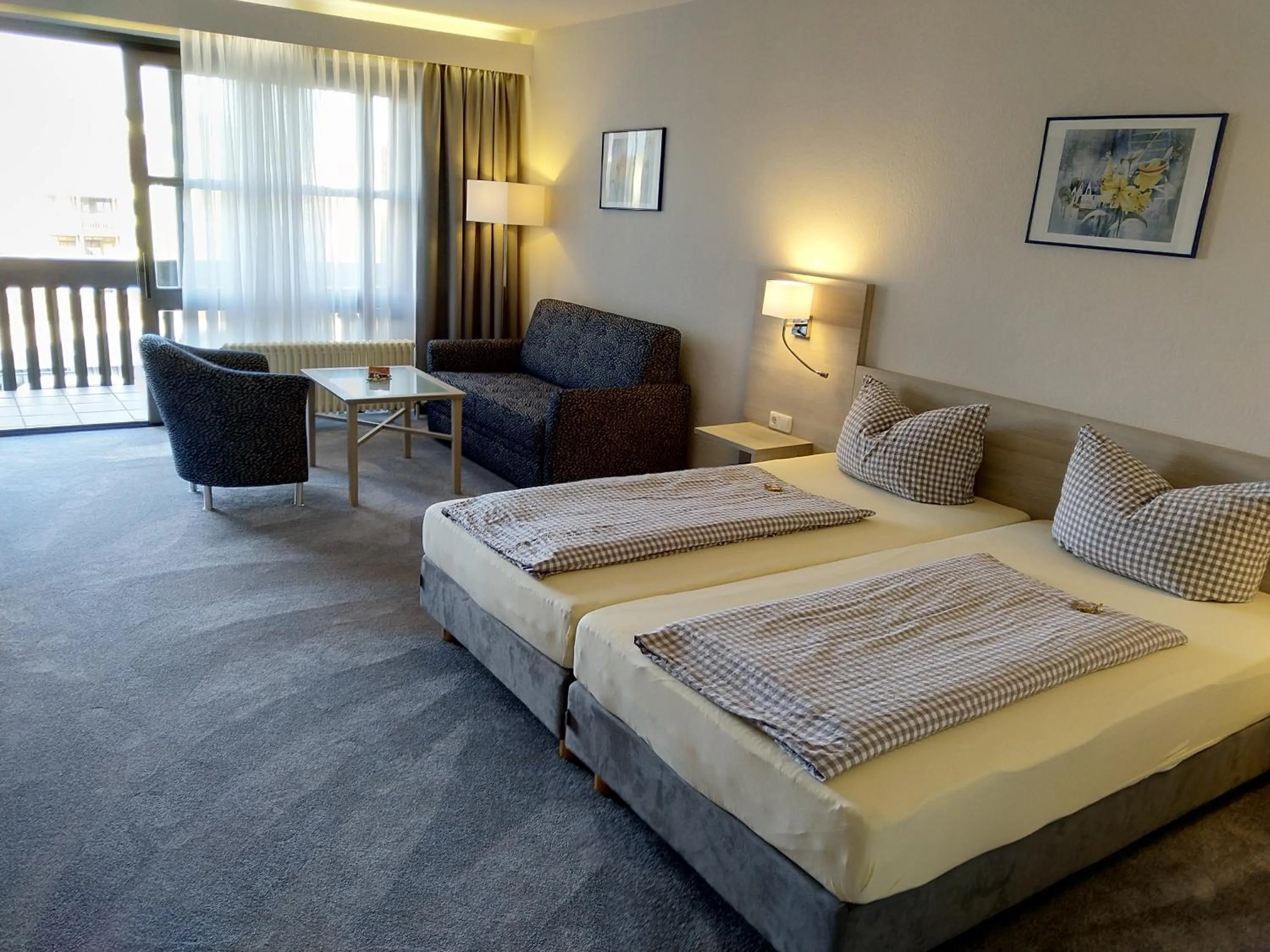 Bed in Hotel Fortuna