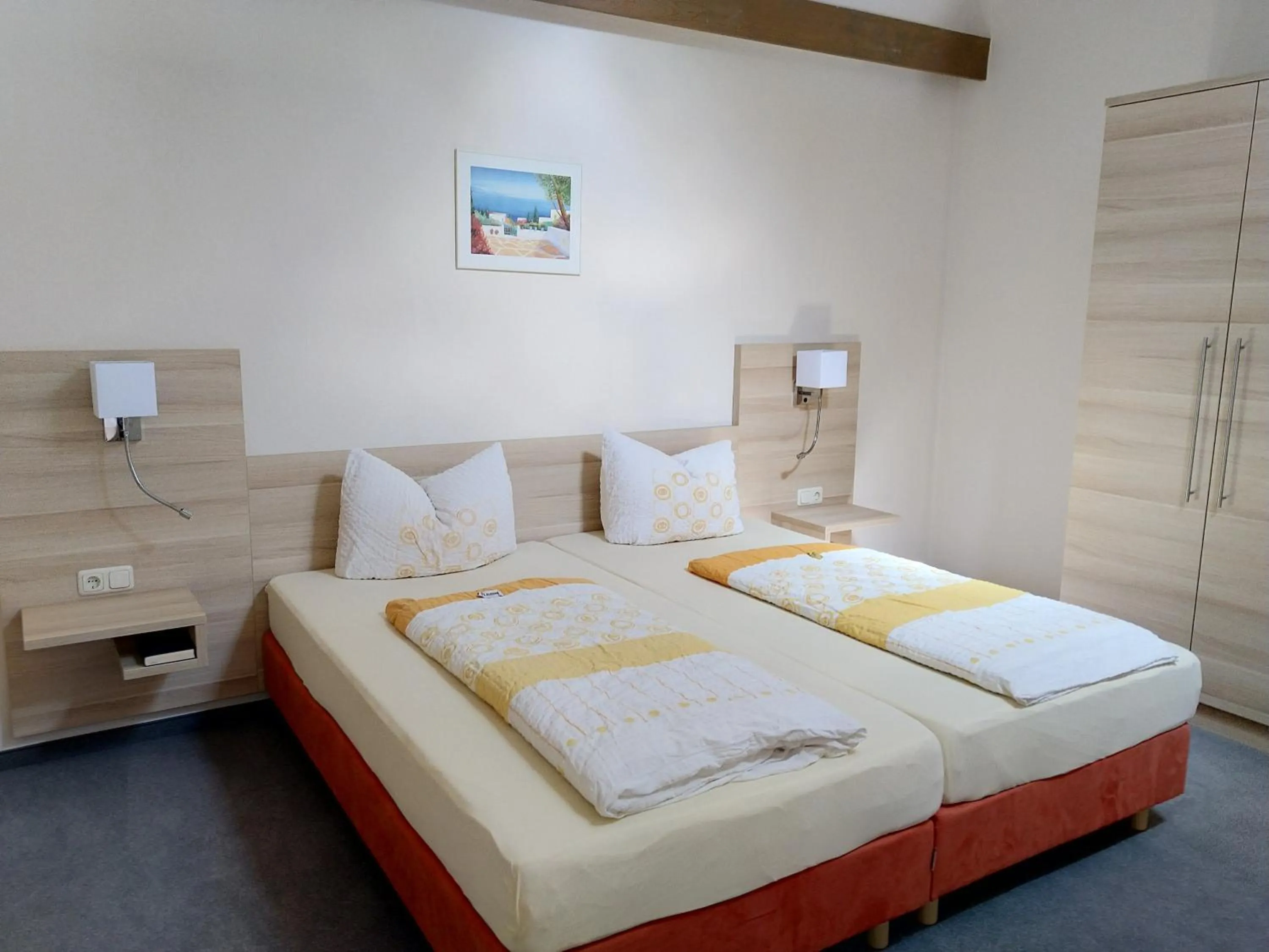 Bed in Hotel Fortuna