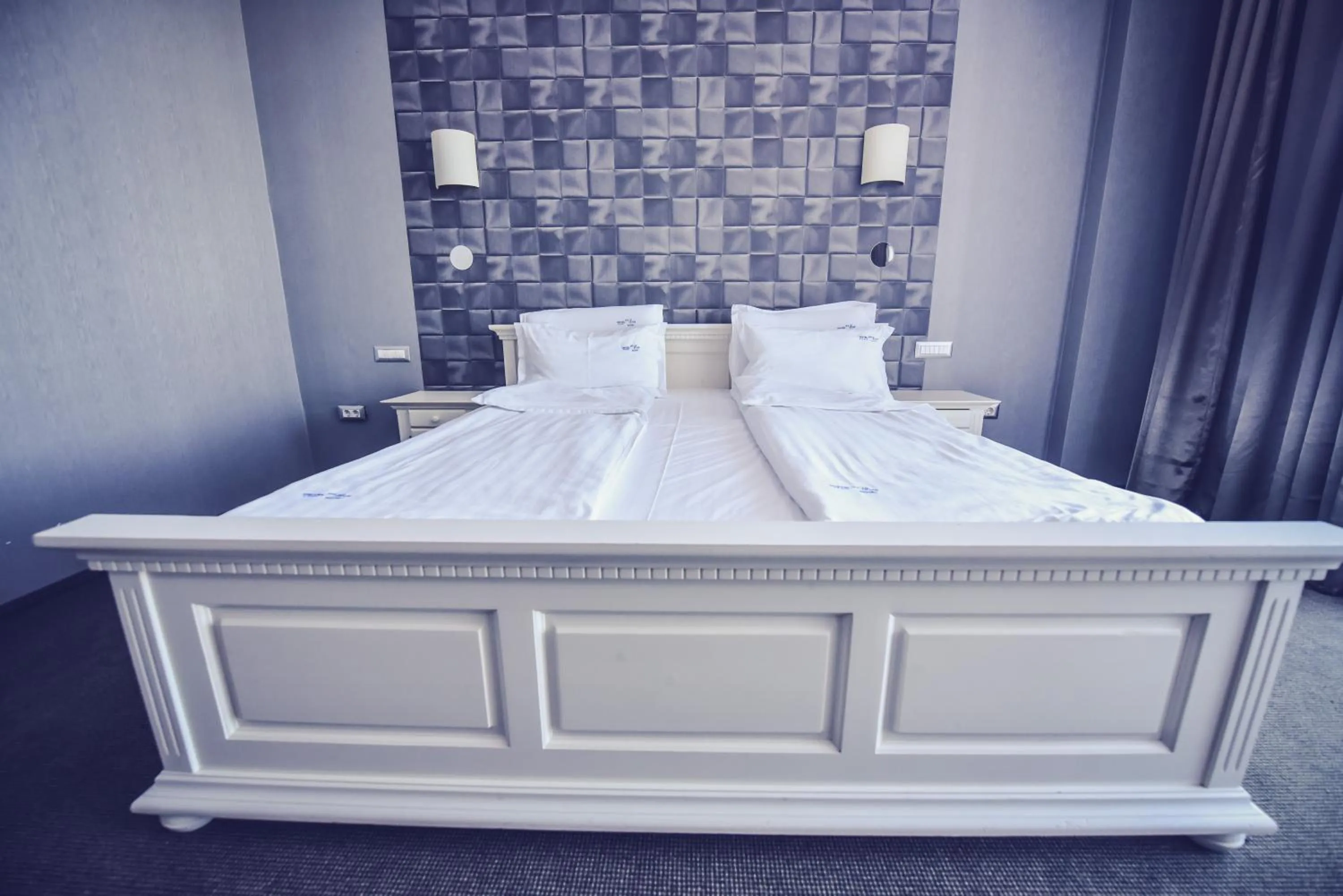 Bed in Hotel Spa Ice Resort