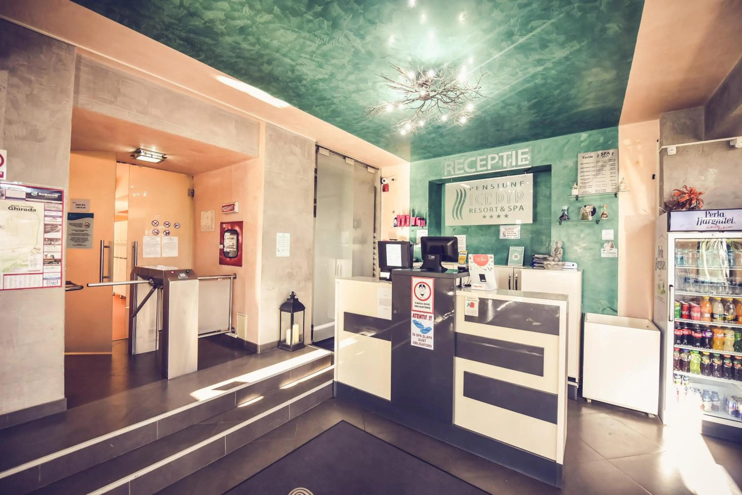 Lobby or reception in Hotel Spa Ice Resort