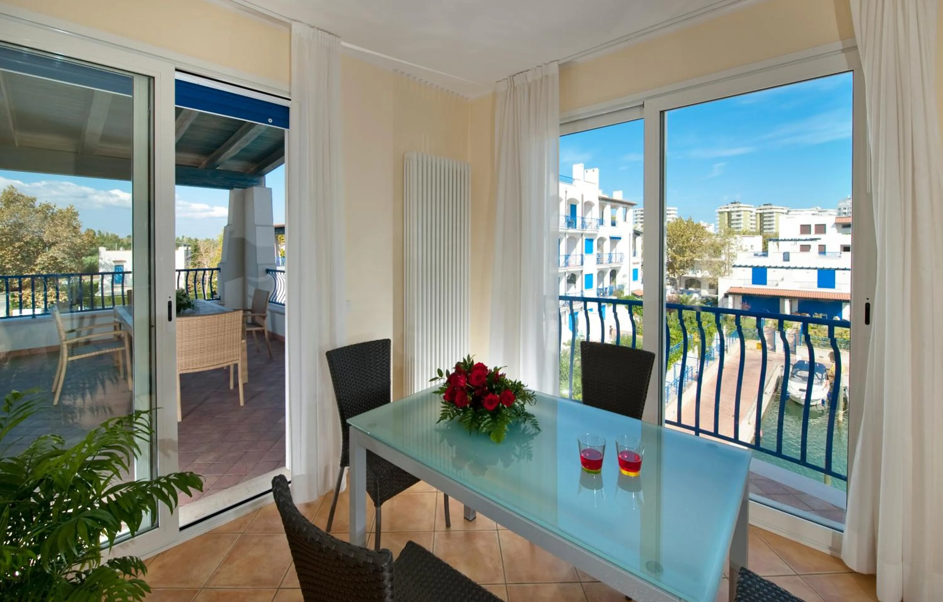 Living room in Portoverde Beach Apartments