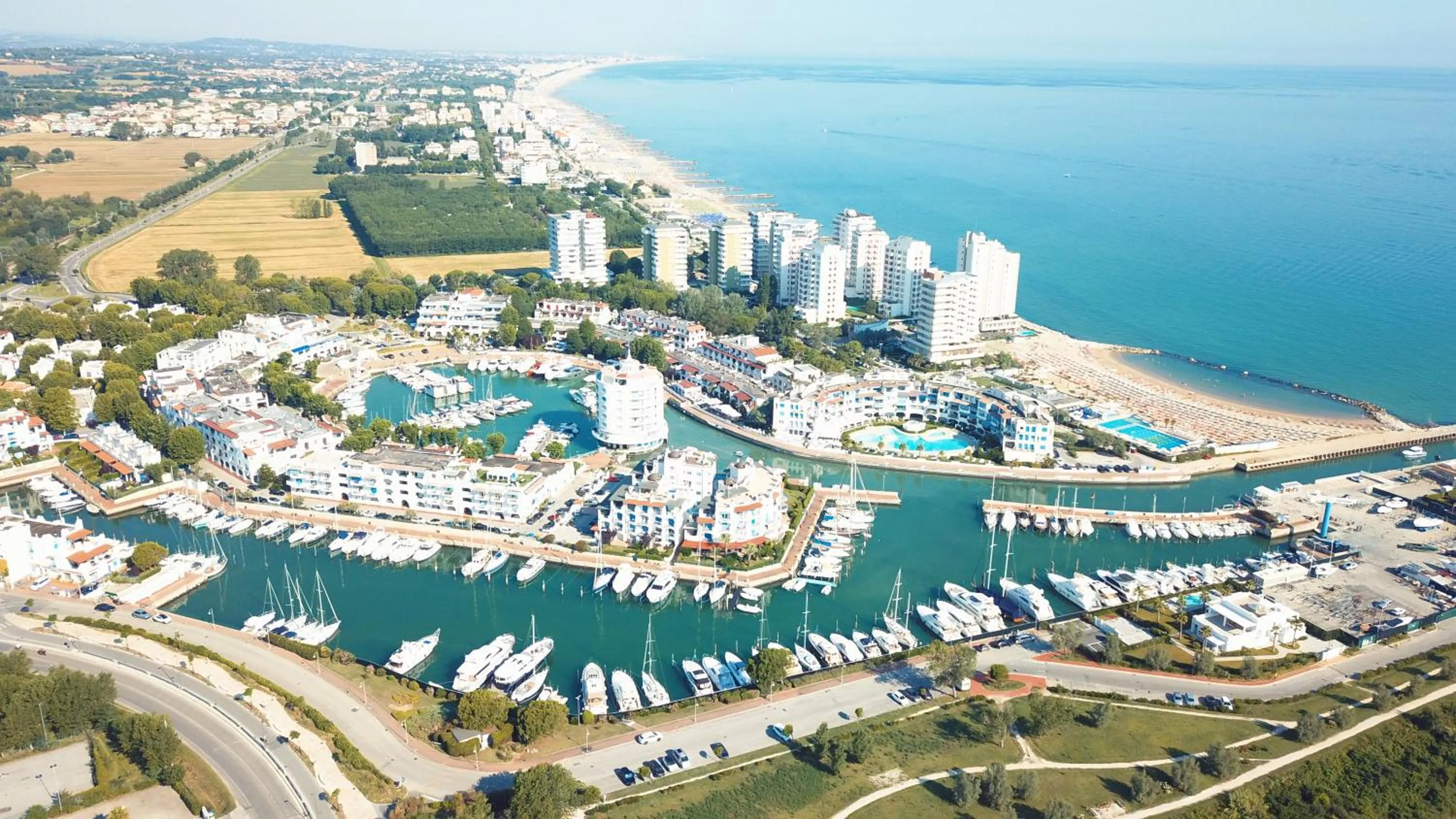 Bird's eye view in Portoverde Beach Apartments