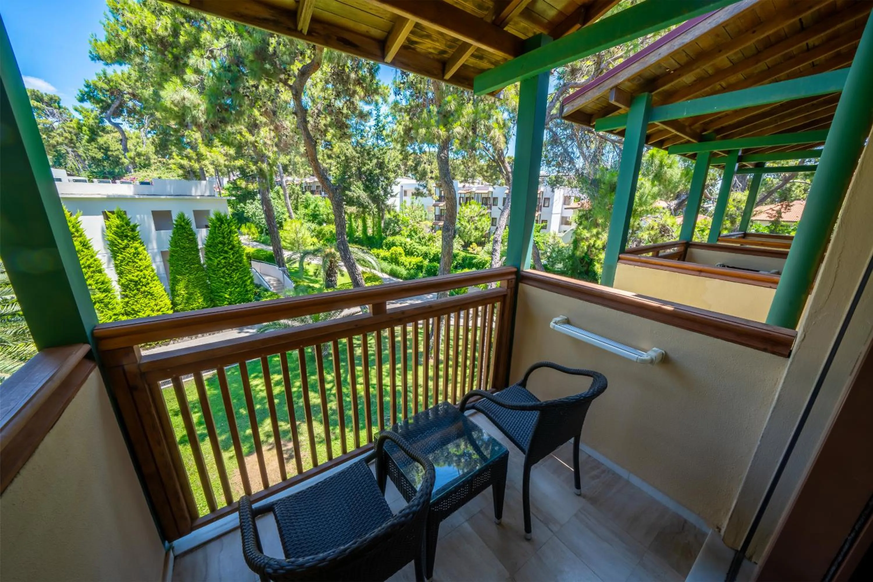 Garden view in Turquoise Hotel