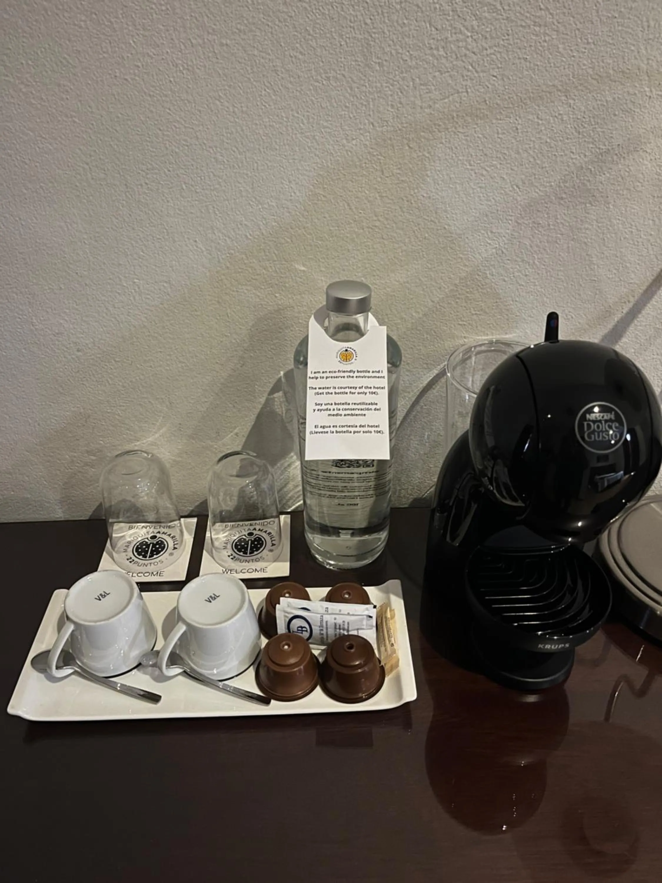 Coffee/tea facilities in Hotel LB Lebrija by MA 22 Puntos