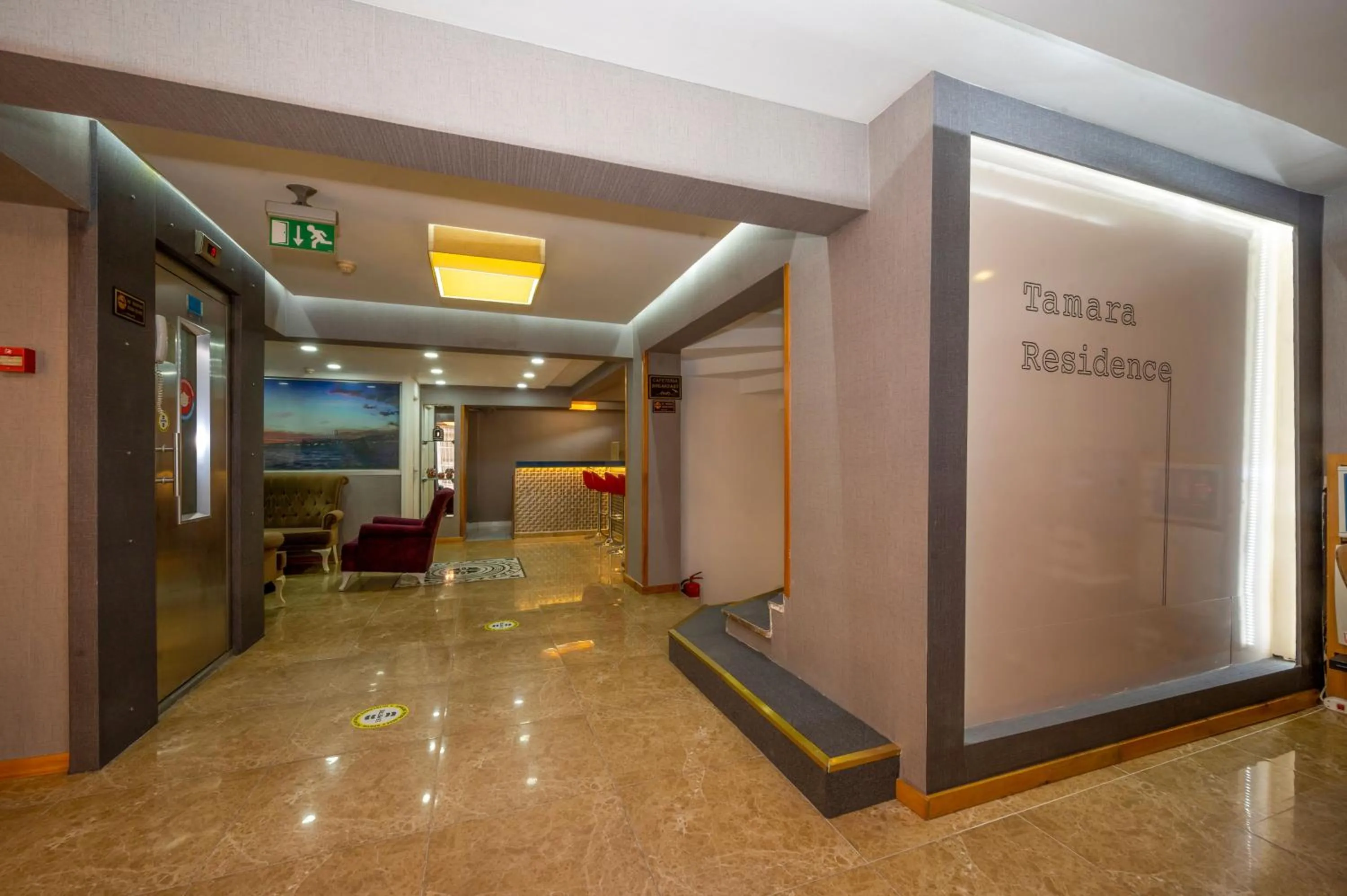Lobby or reception in Tamara Residence Hotel İstanbul