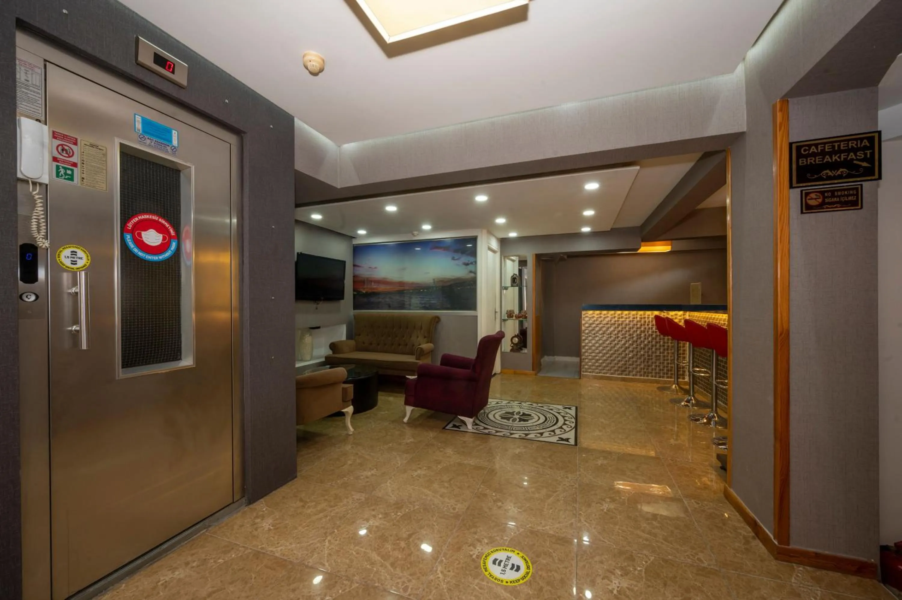 Lobby or reception in Tamara Residence Hotel İstanbul