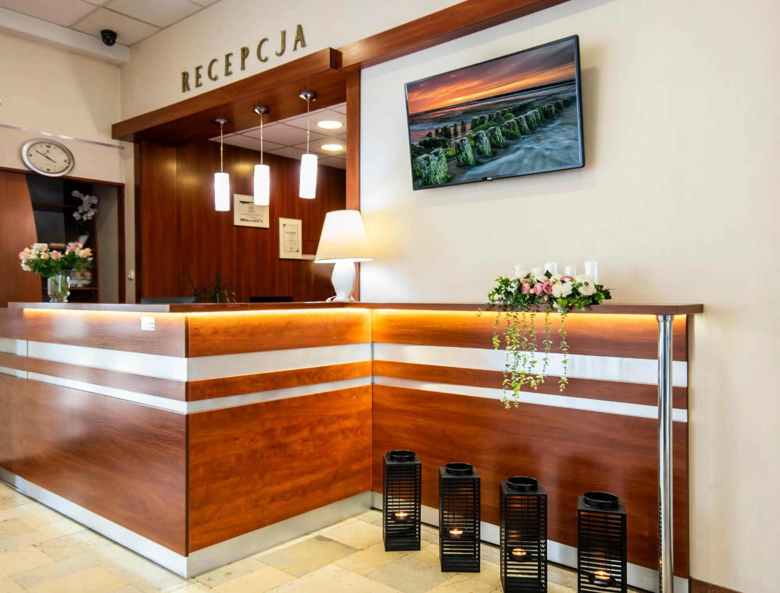 Lobby or reception in Interferie Cechsztyn