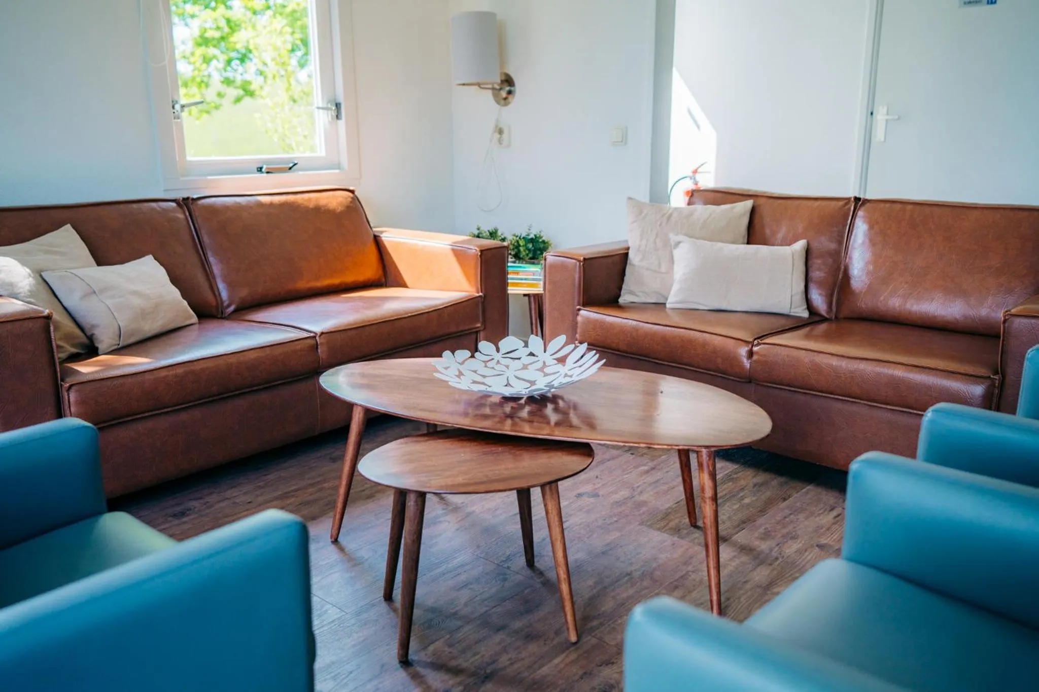 Property building in B&B de Luwte Cottage