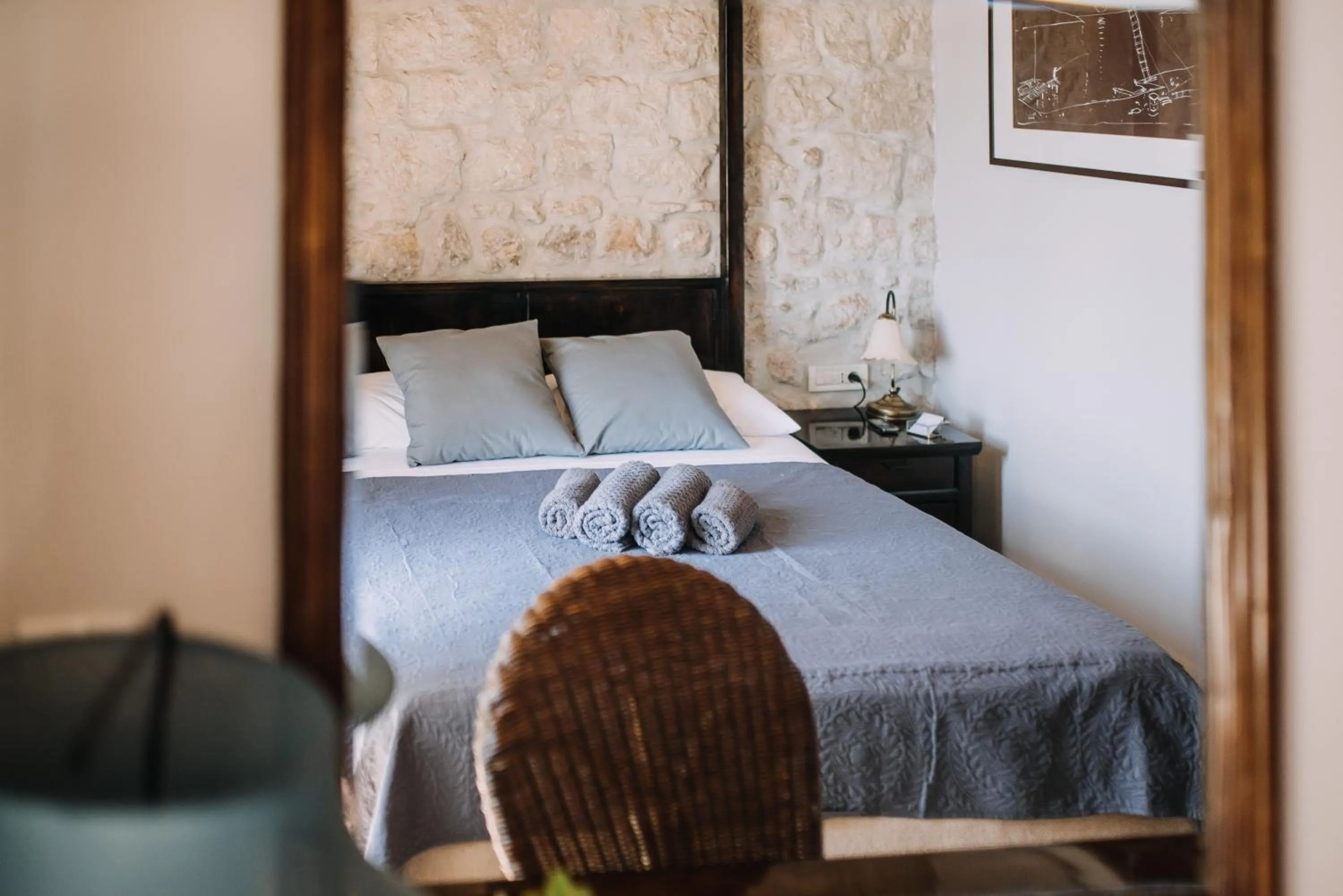 Bed in Villa Allure of Dubrovnik