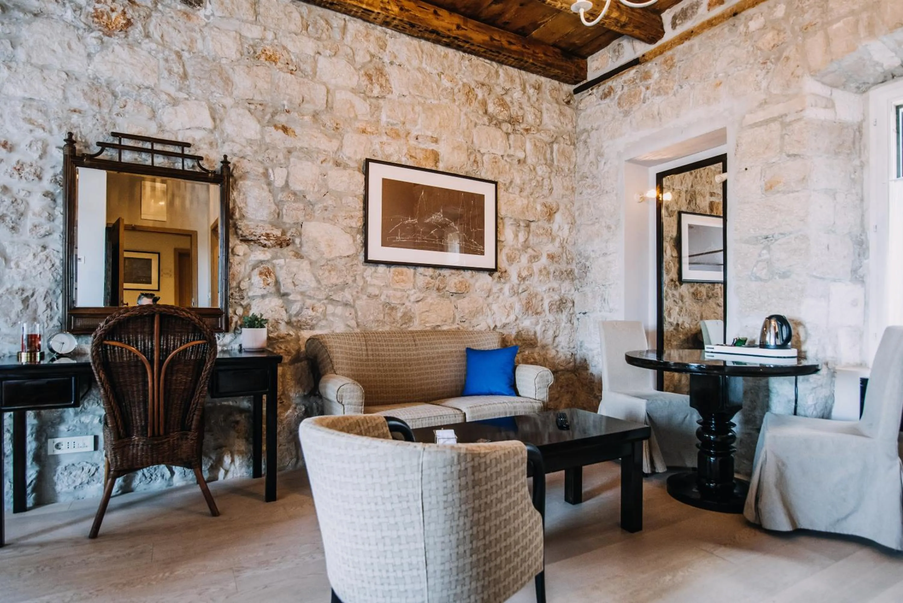 Seating area in Villa Allure of Dubrovnik