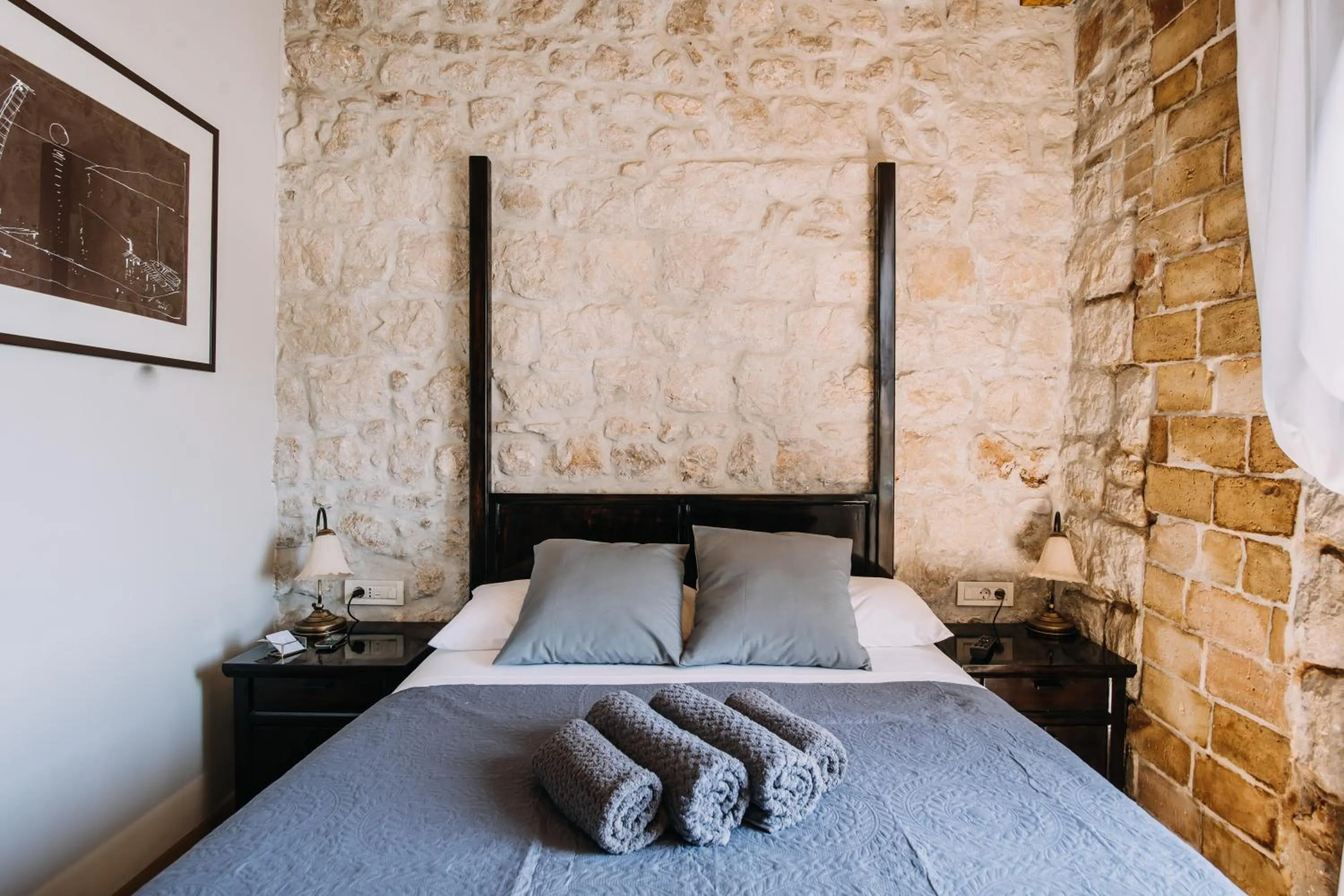 Bed in Villa Allure of Dubrovnik