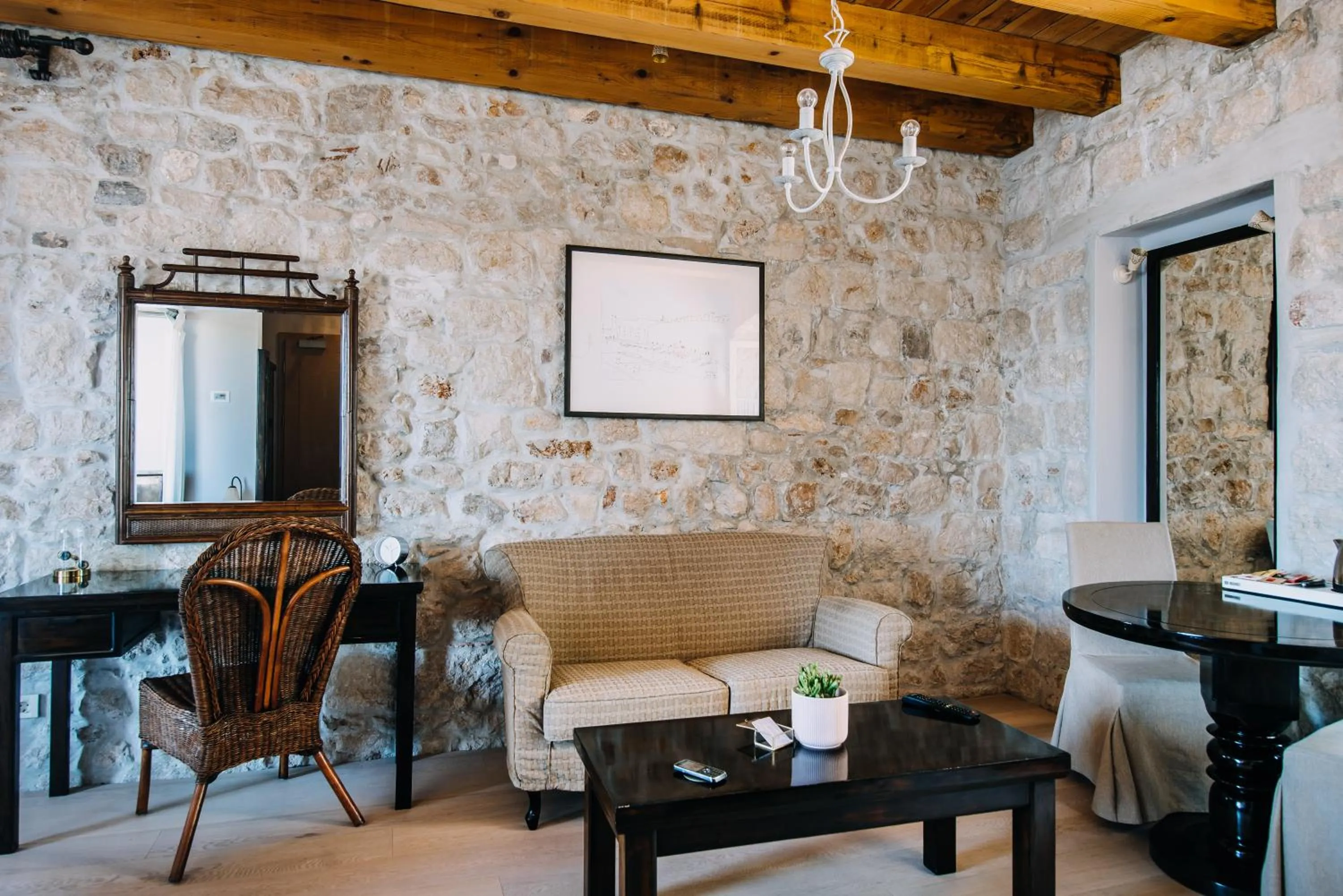 Seating area in Villa Allure of Dubrovnik