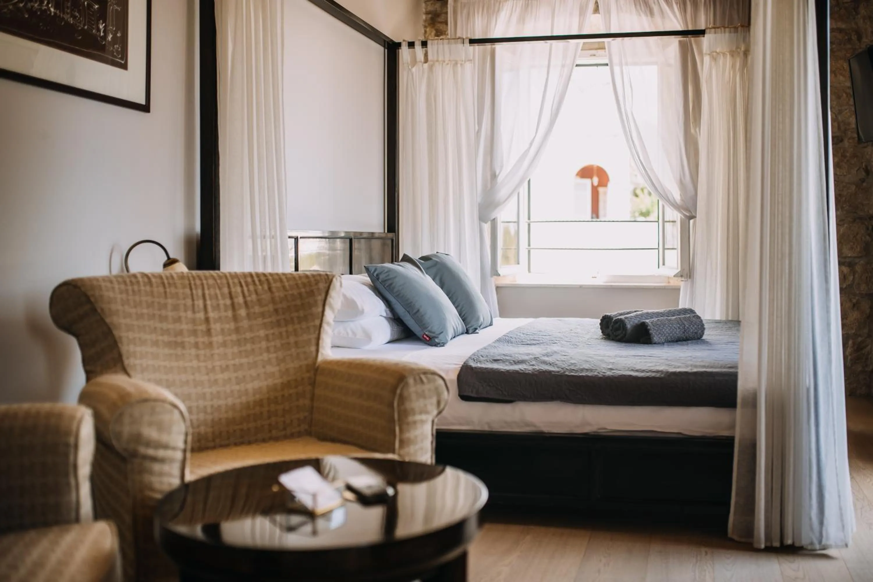 Bed in Villa Allure of Dubrovnik