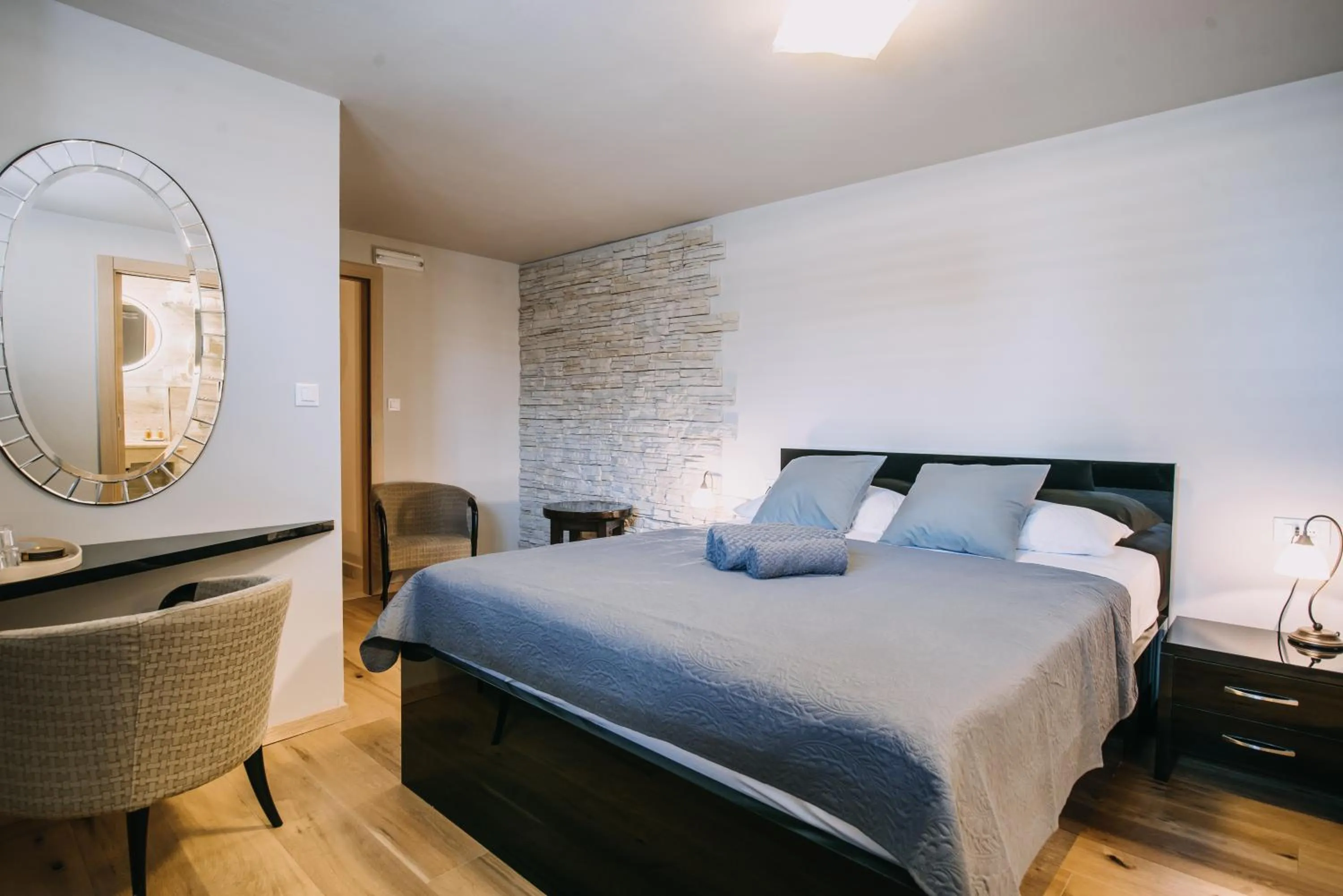 Bed in Villa Allure of Dubrovnik