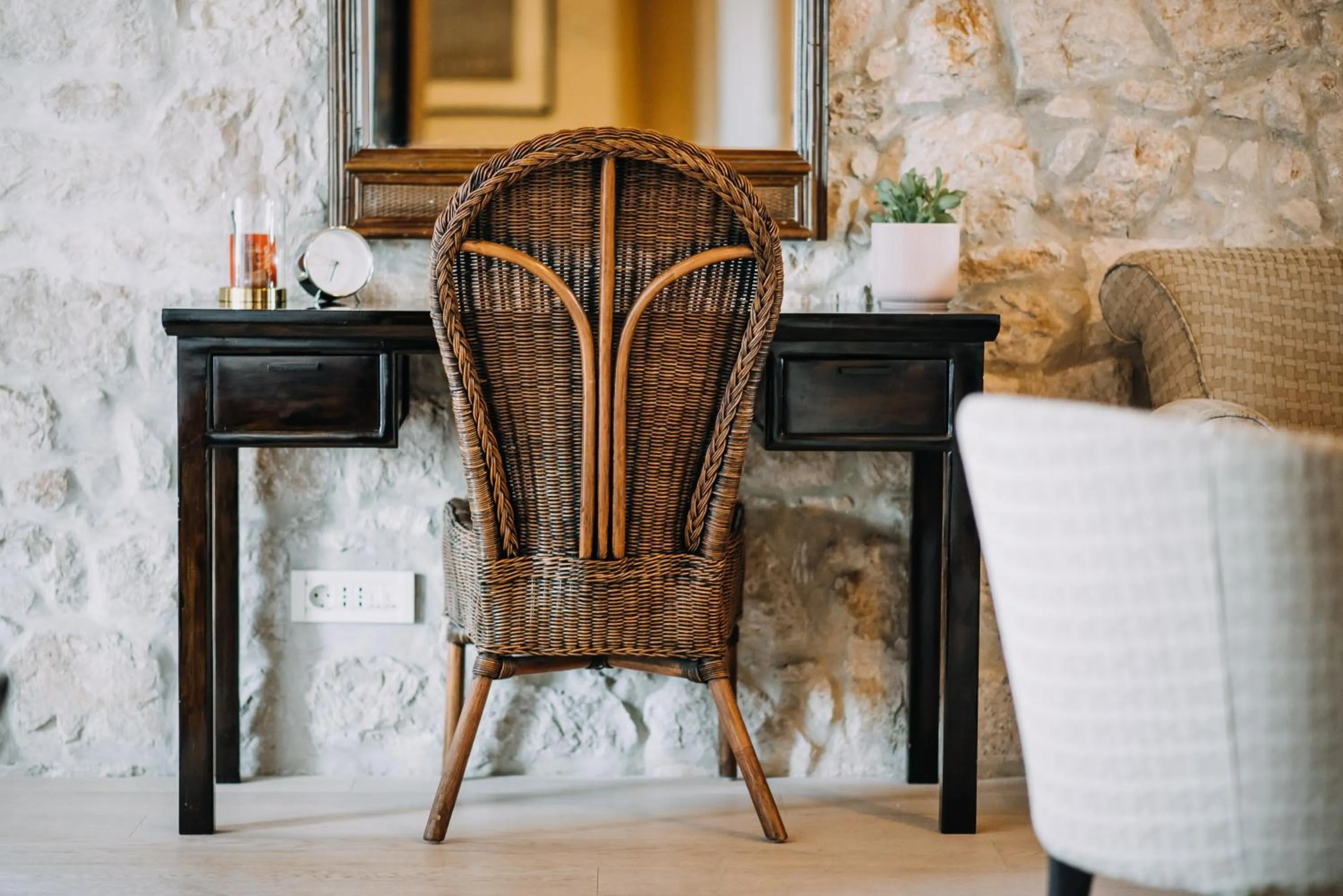 Decorative detail in Villa Allure of Dubrovnik