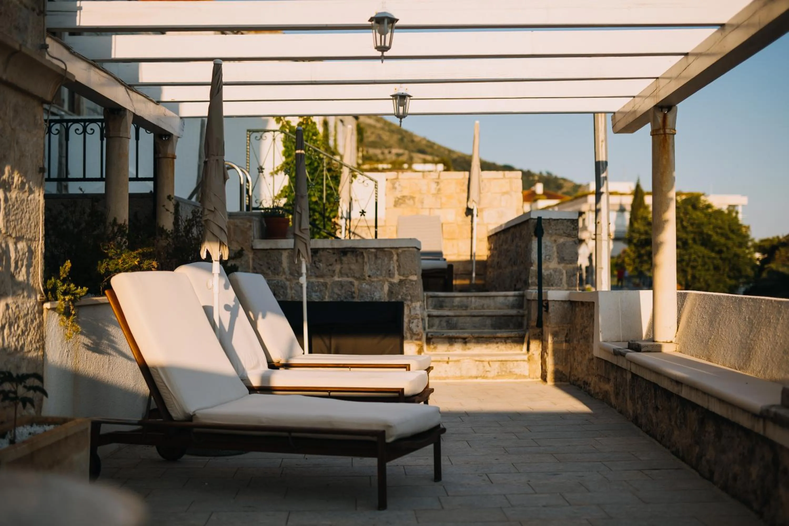 Balcony/Terrace in Villa Allure of Dubrovnik