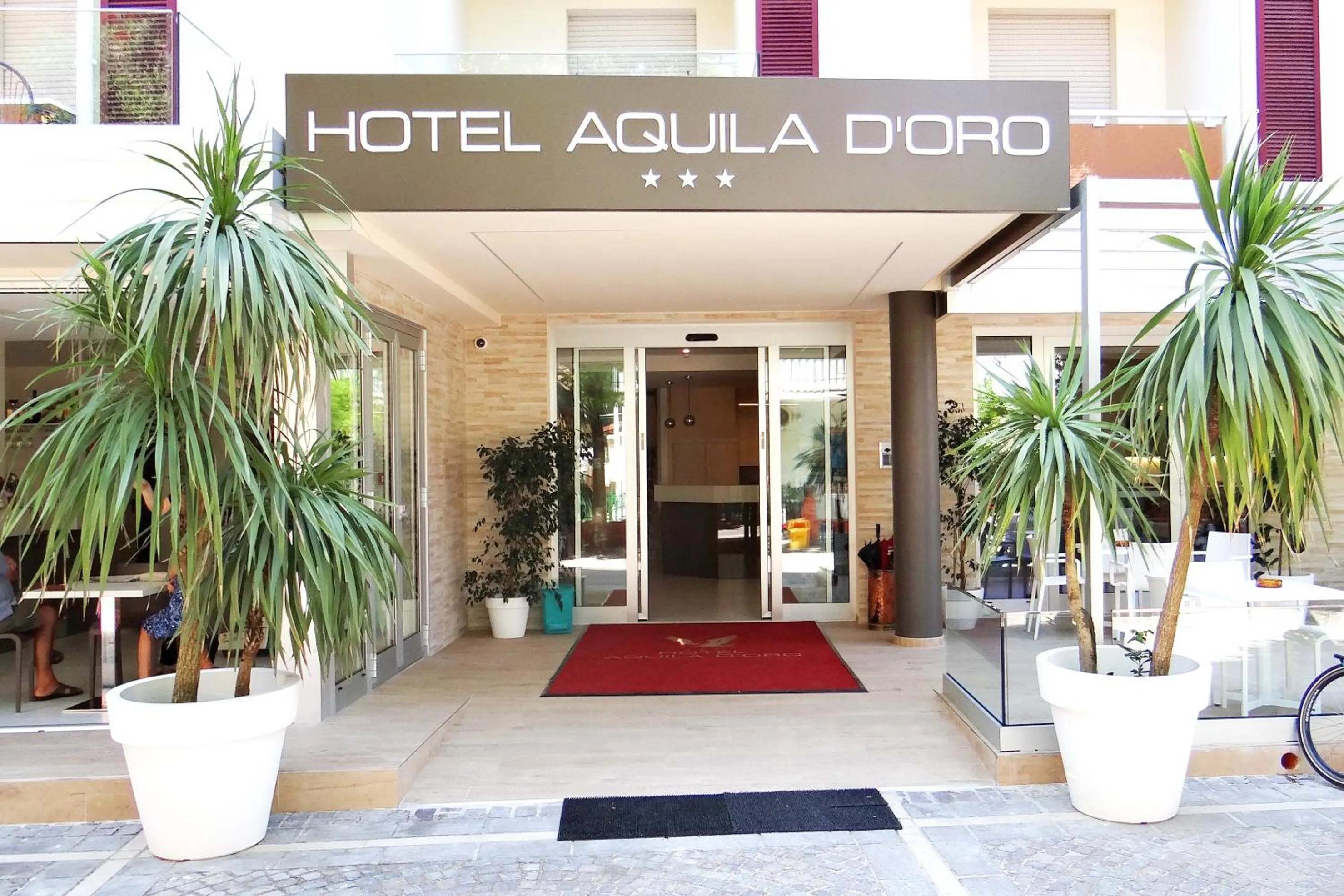 Facade/entrance in Hotel Aquila D'Oro