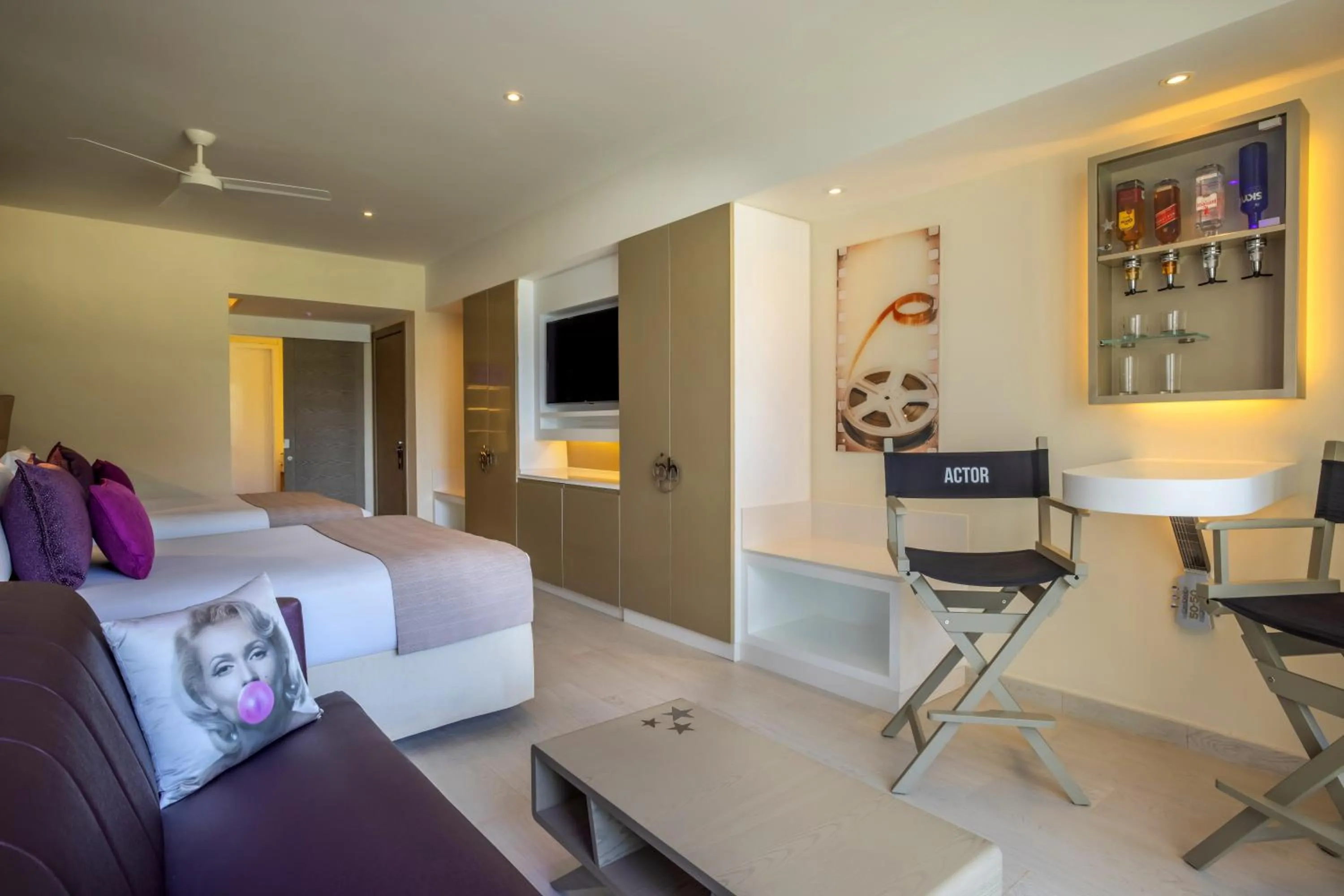 Seating area in Planet Hollywood Cancun Adult Scene by Royalton, An Autograph Collection All-Inclusive Resort - Adults Only