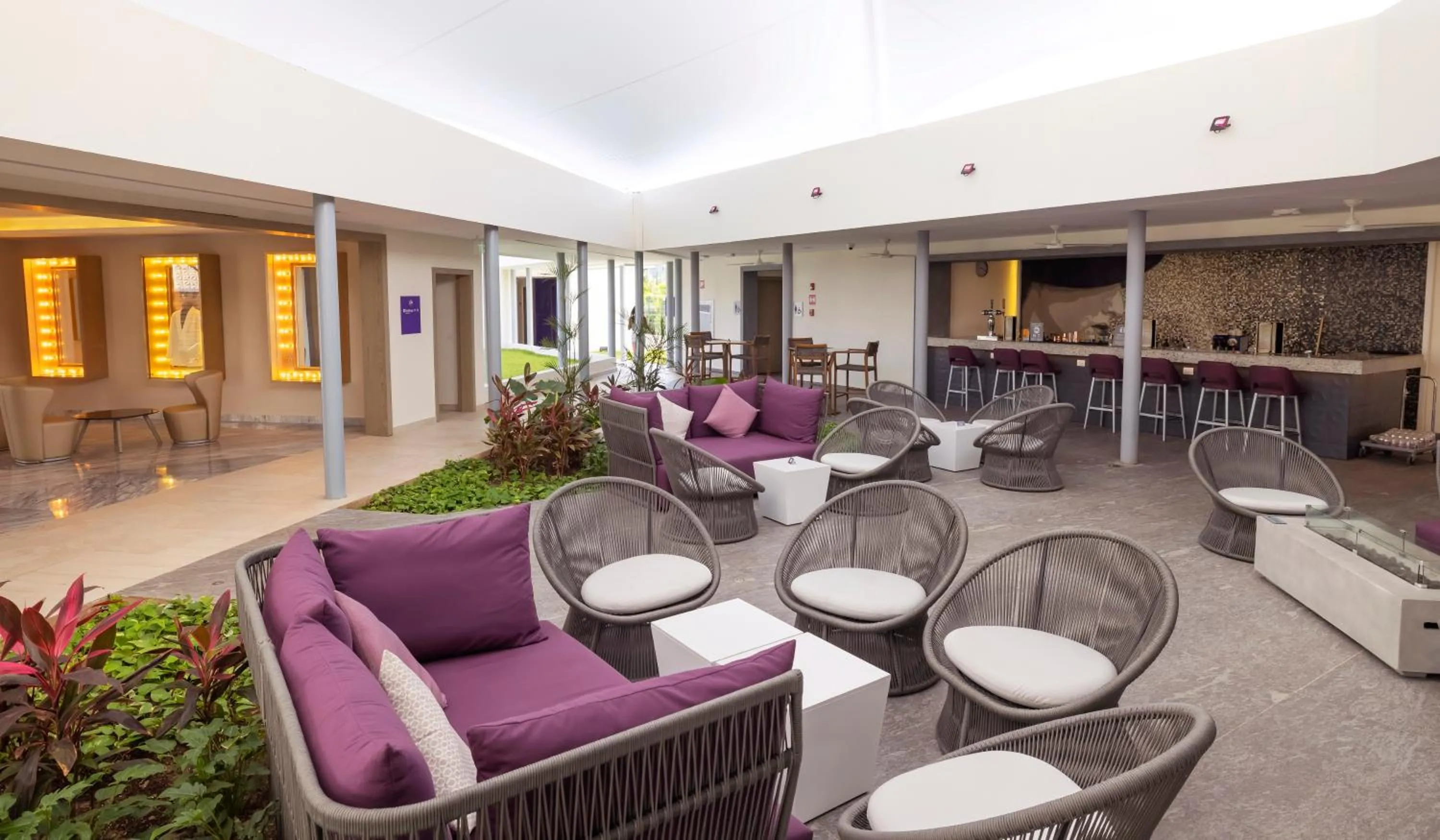 Seating area in Planet Hollywood Cancun Adult Scene by Royalton, An Autograph Collection All-Inclusive Resort - Adults Only