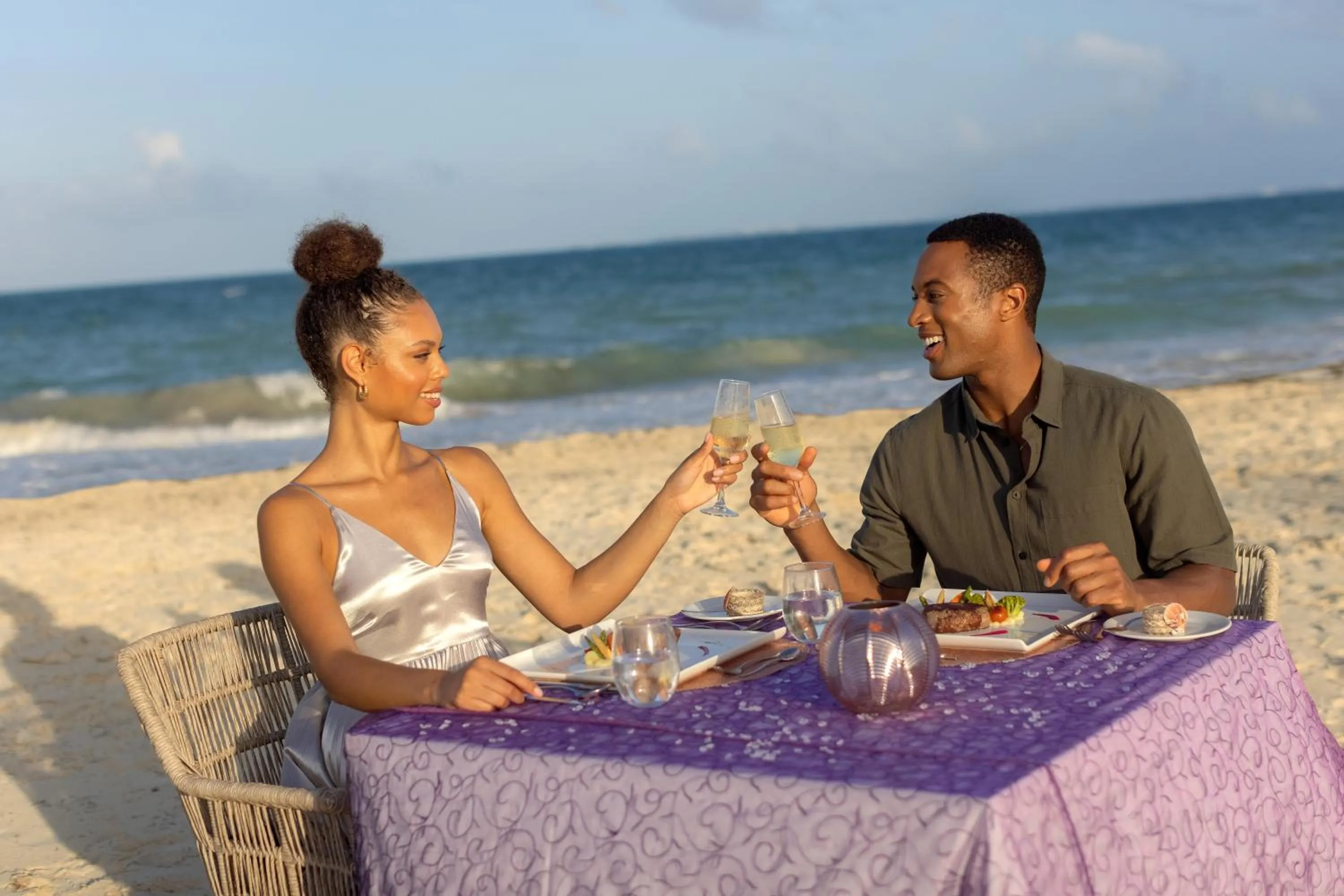 Dinner in Planet Hollywood Cancun Adult Scene by Royalton, An Autograph Collection All-Inclusive Resort - Adults Only