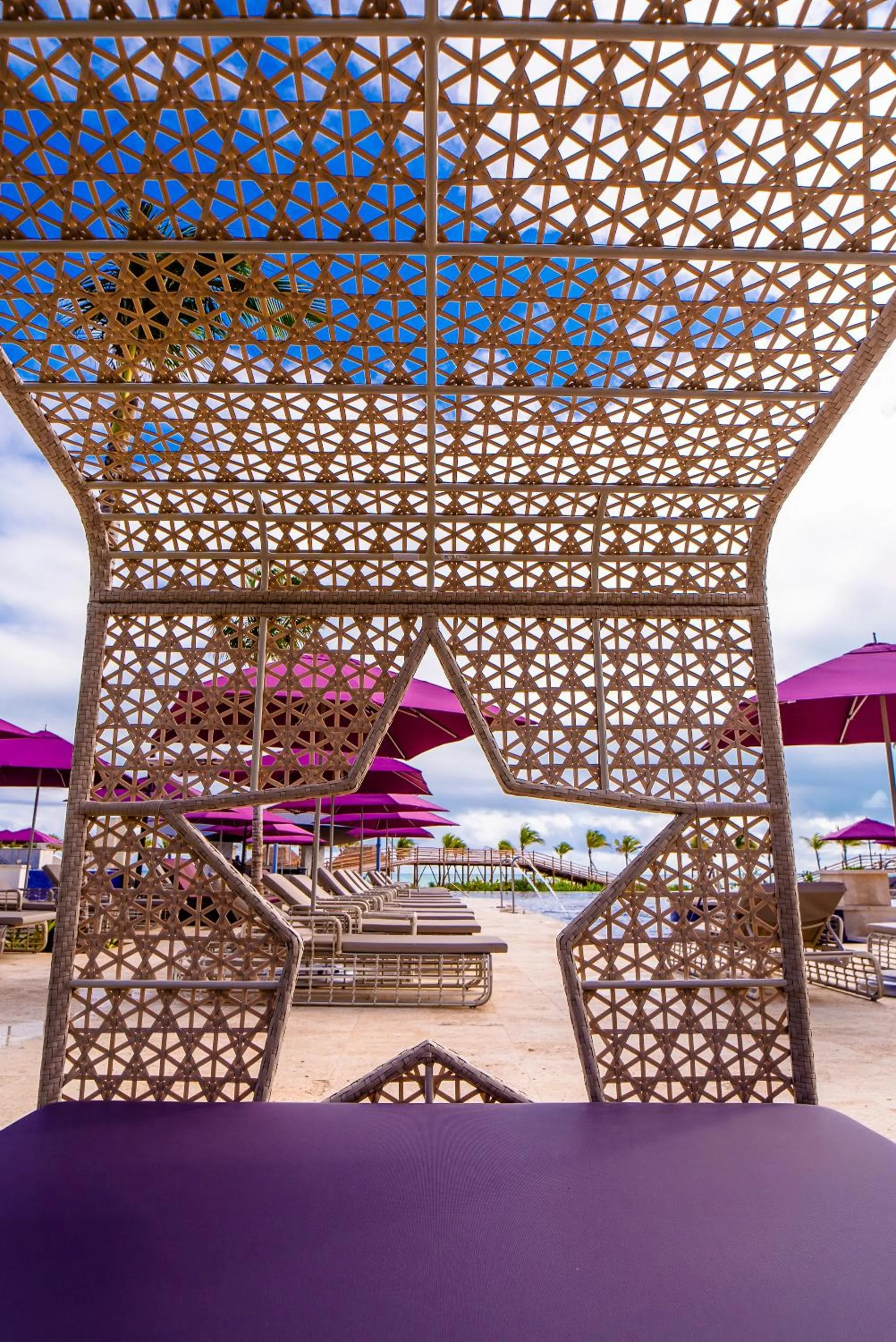 Swimming pool in Planet Hollywood Cancun Adult Scene by Royalton, An Autograph Collection All-Inclusive Resort - Adults Only