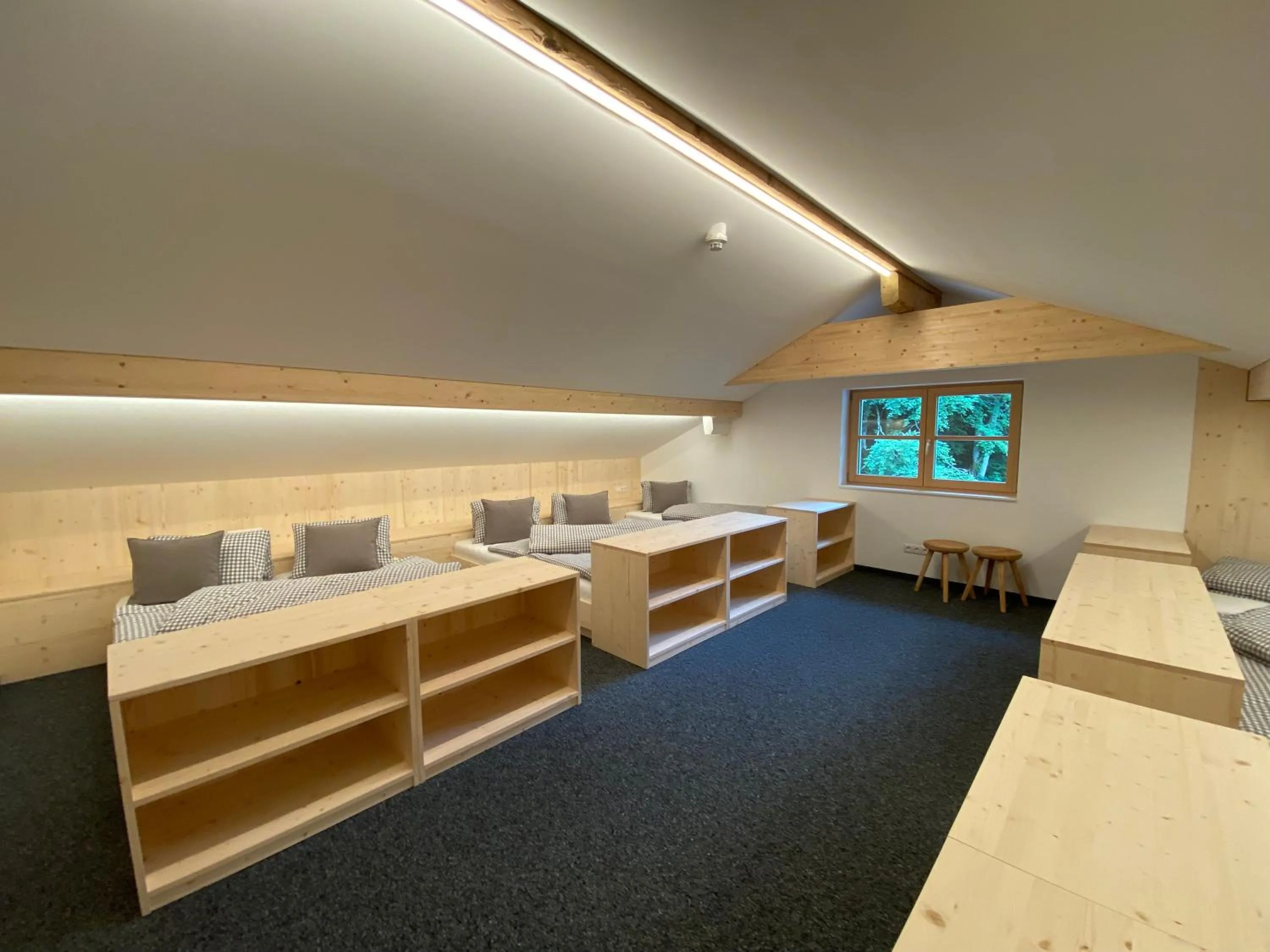 Bed in Gasthaus Sulzfluh