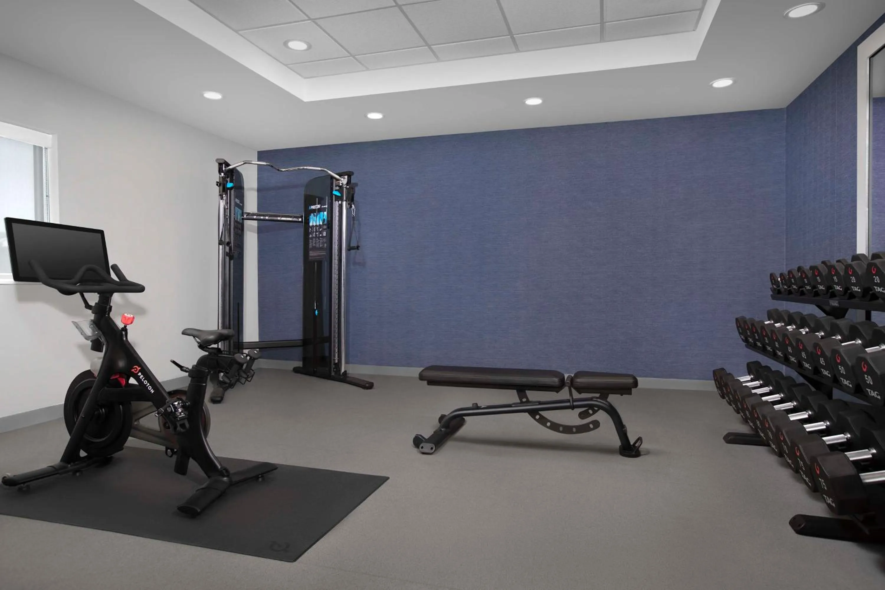 Fitness centre/facilities in Home2 Suites by Hilton Pittsburgh - McCandless, PA