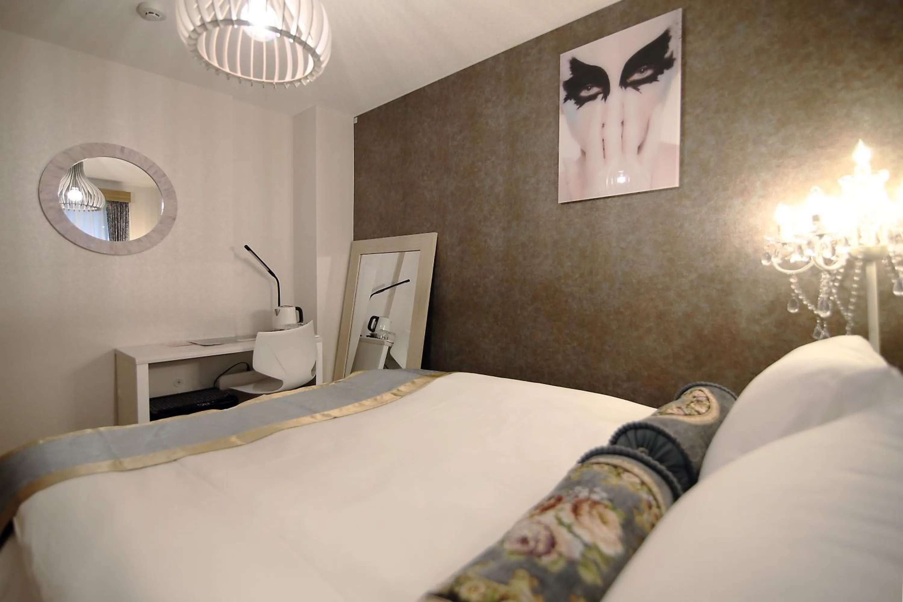 Bed in SHINJUKU GLOBAL HOTEL