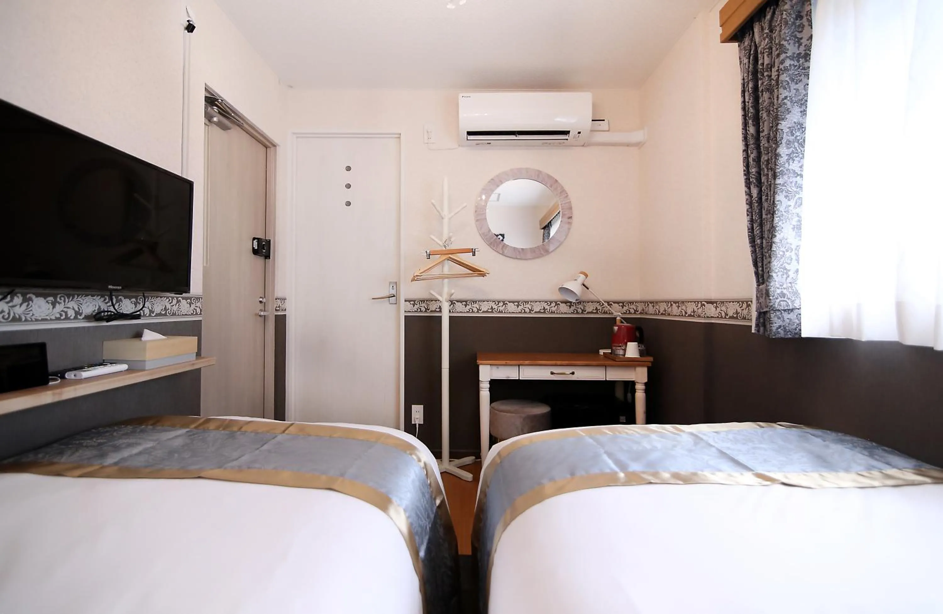 Bed in SHINJUKU GLOBAL HOTEL