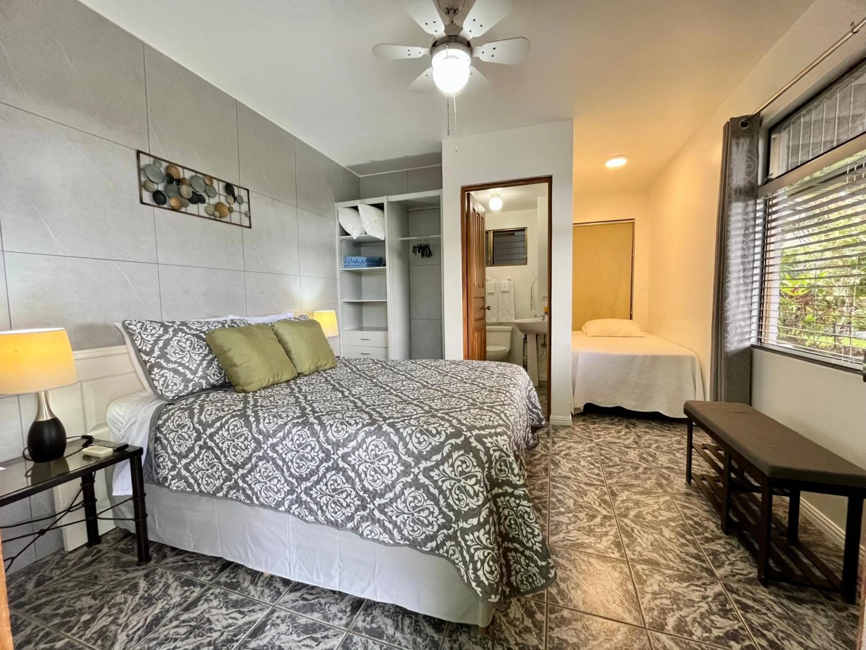 Bed in Vista Canyon Inn