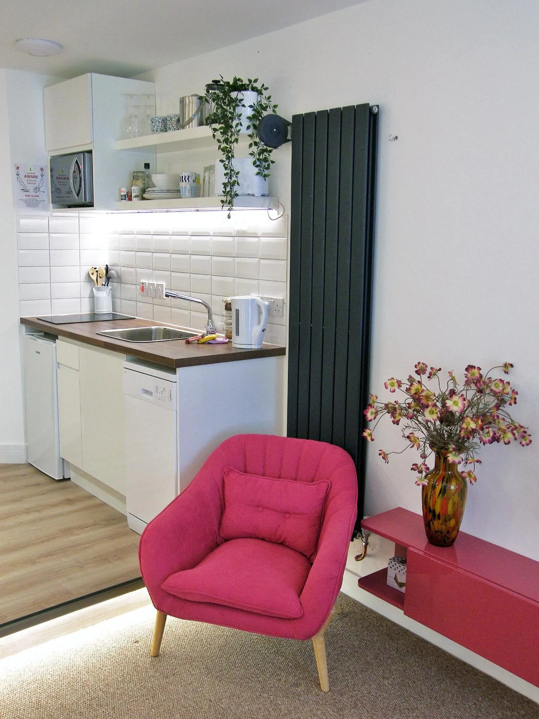 Living room in Beaverhall Apartments