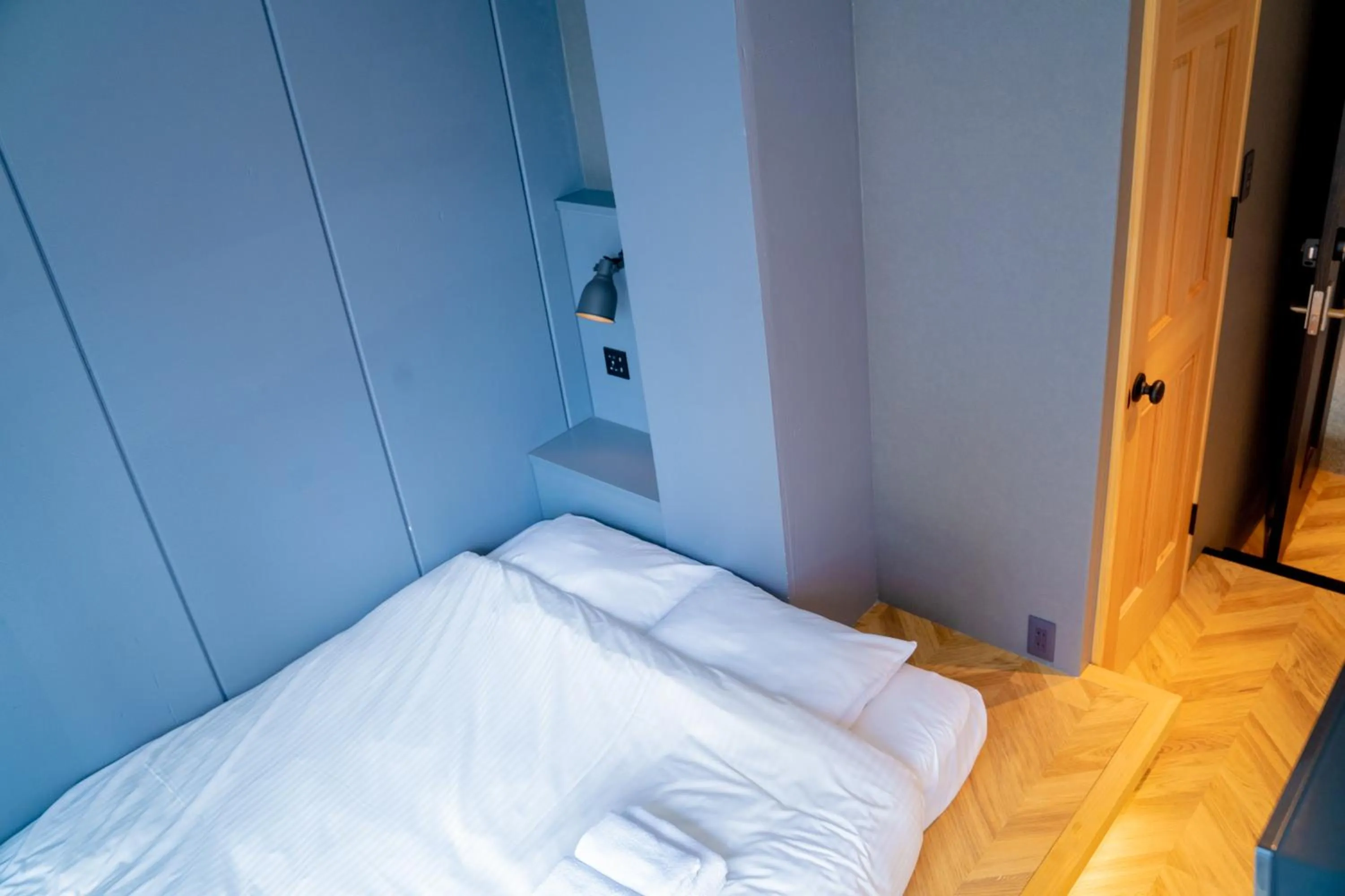 Bed in HOTEL ORIGO HAKATA - Gion -