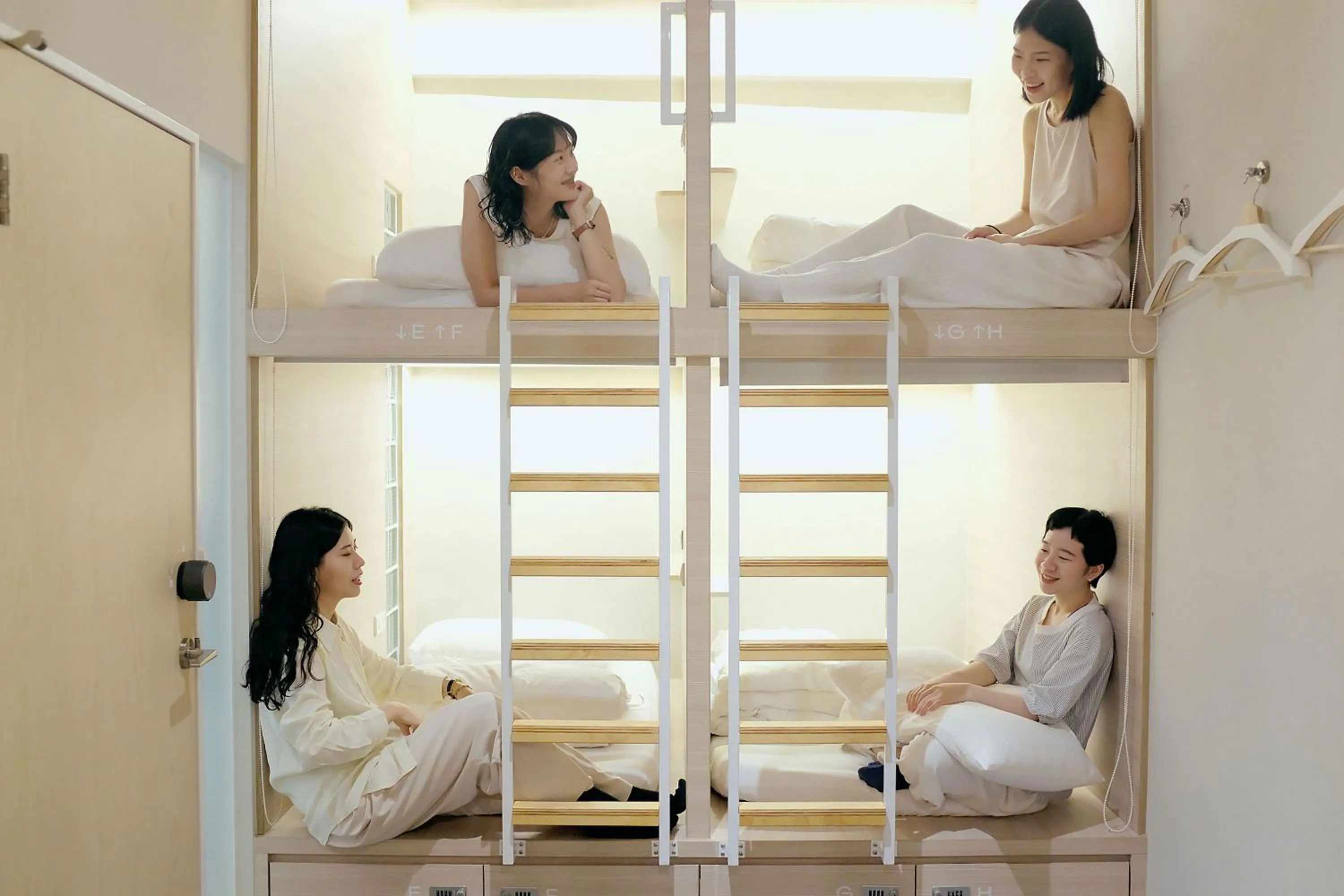 Bed in Hostel Tomato 番茄溫泉青旅