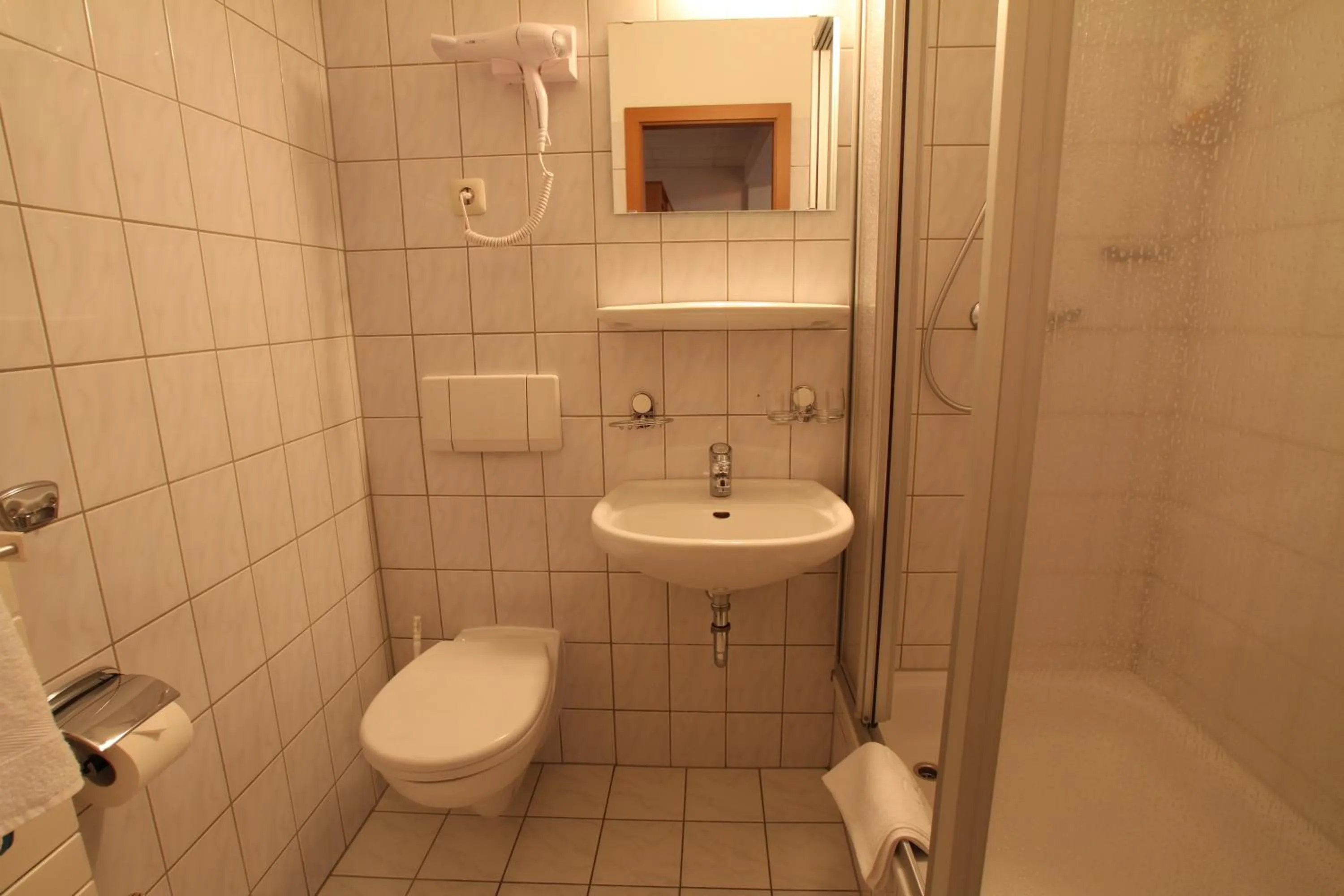 Bathroom in Hotel Weisse Taube