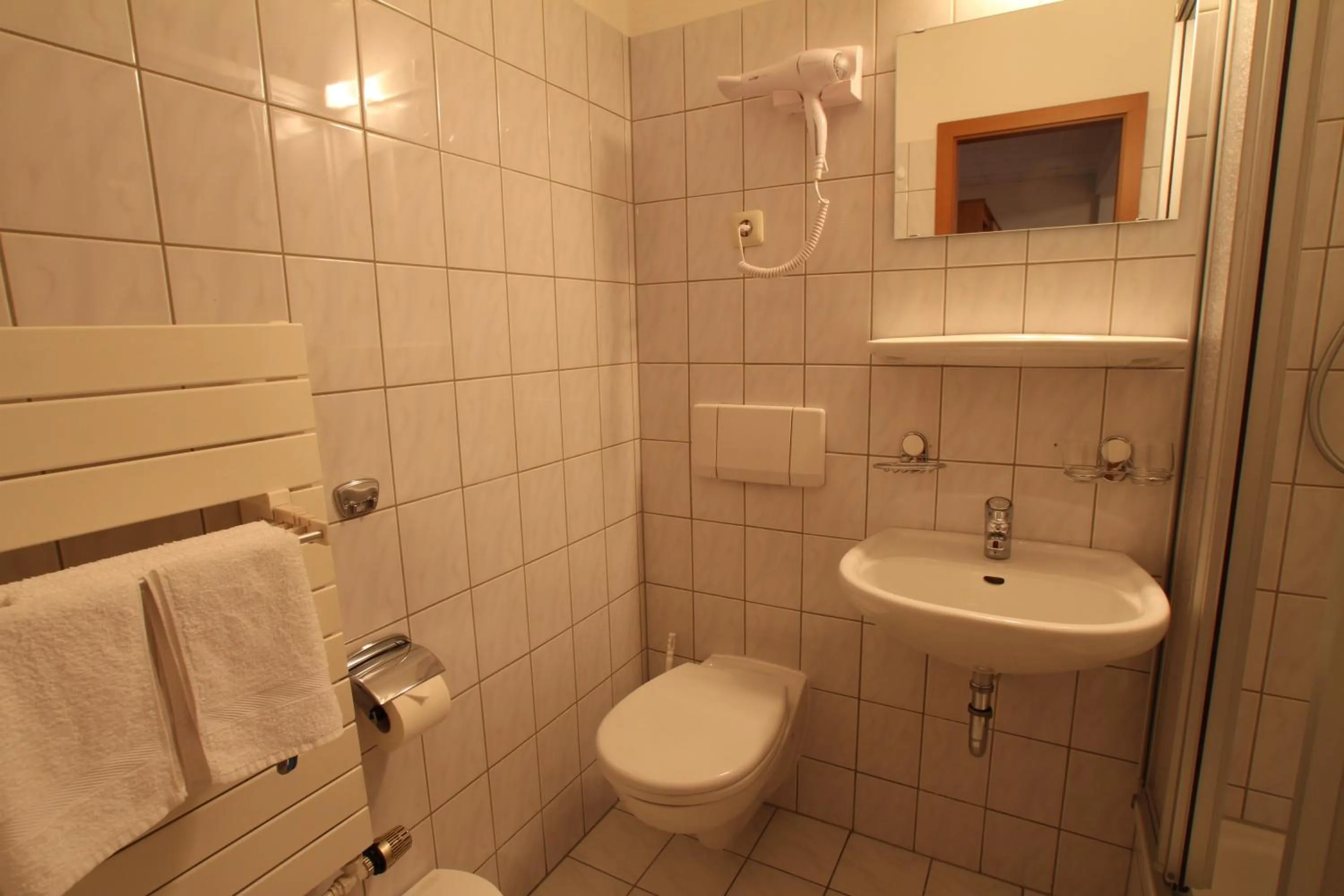 Bathroom in Hotel Weisse Taube