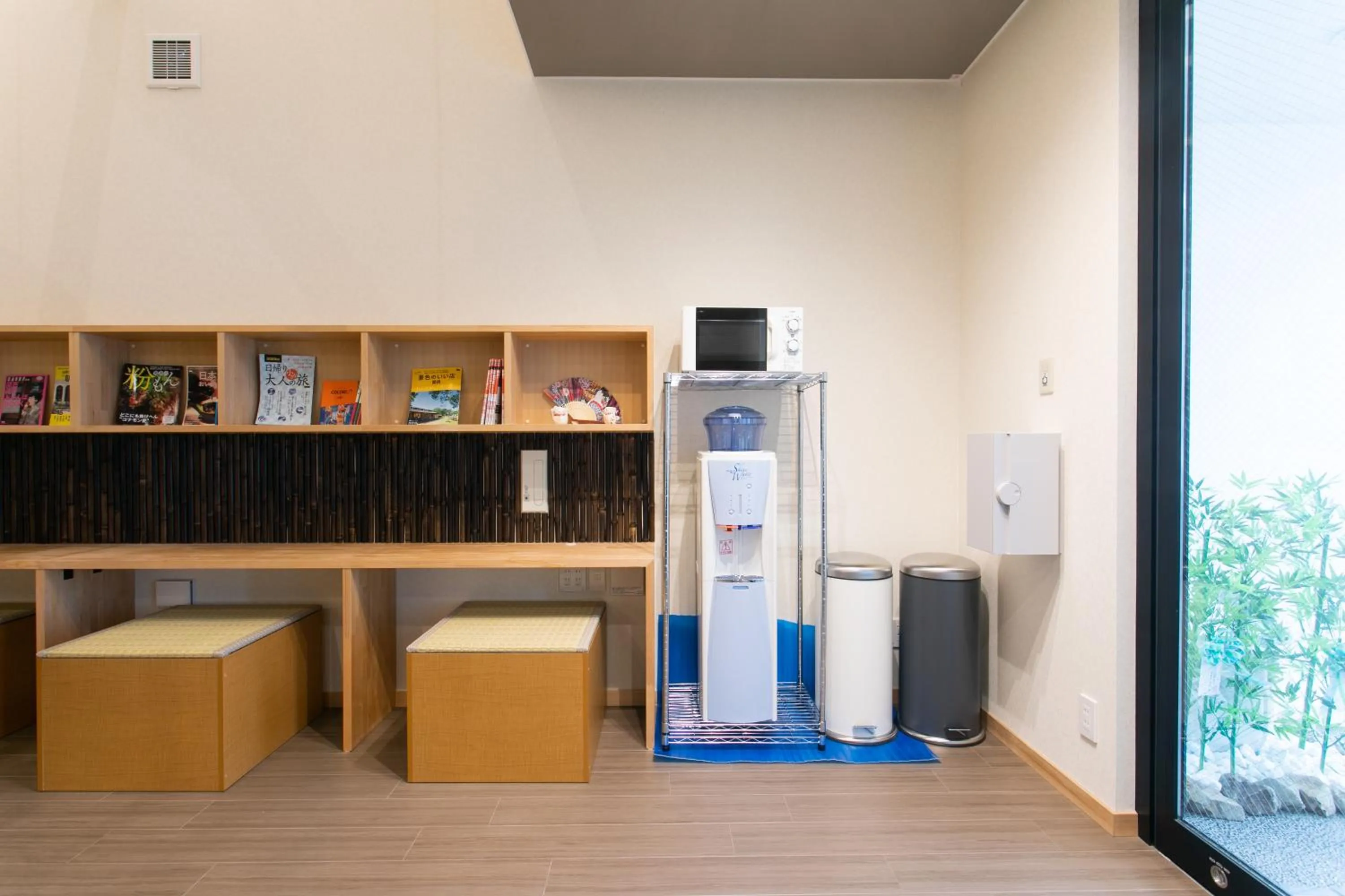 Lobby or reception in Hostel Takeyado