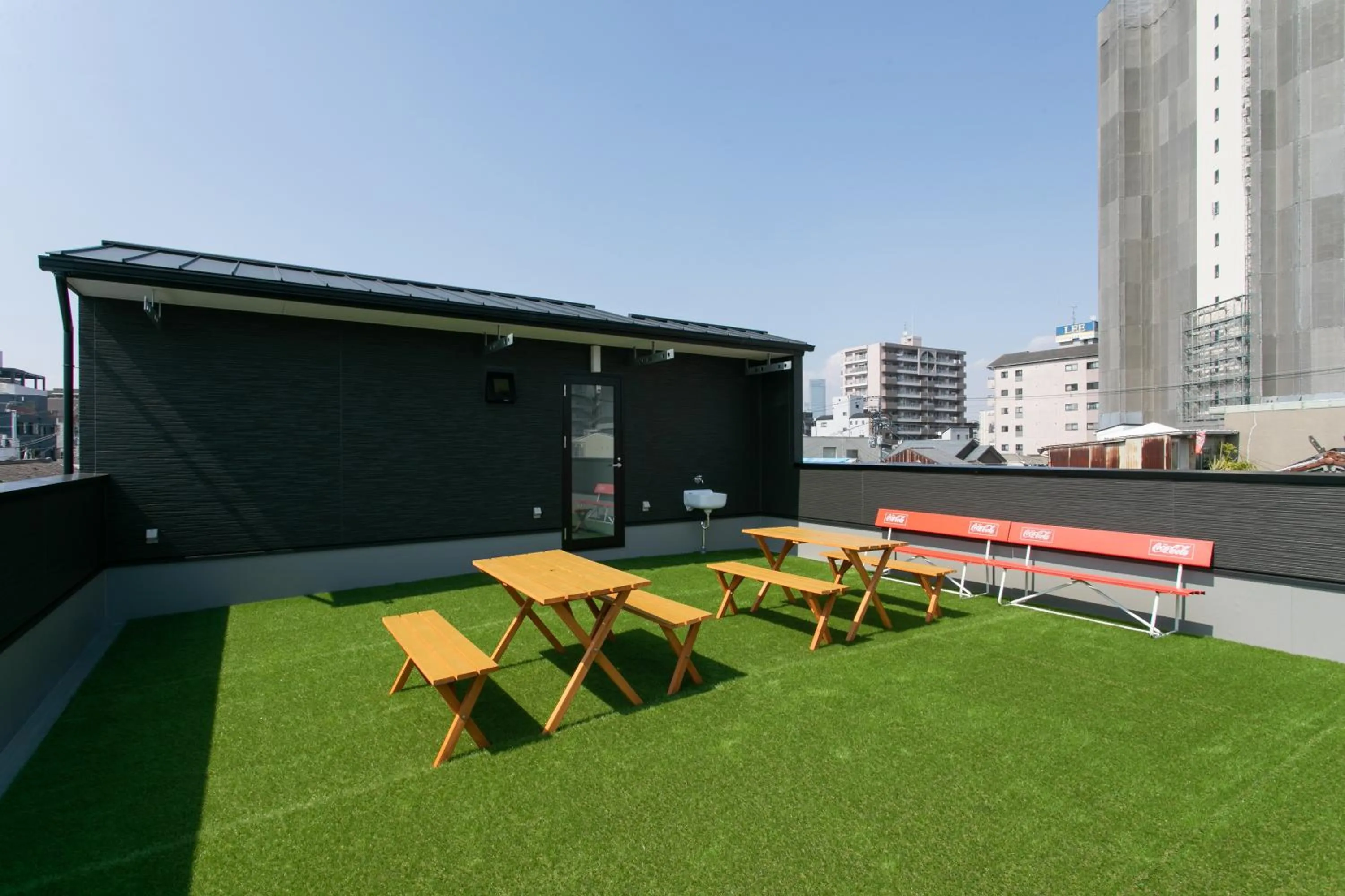 Garden in Hostel Takeyado