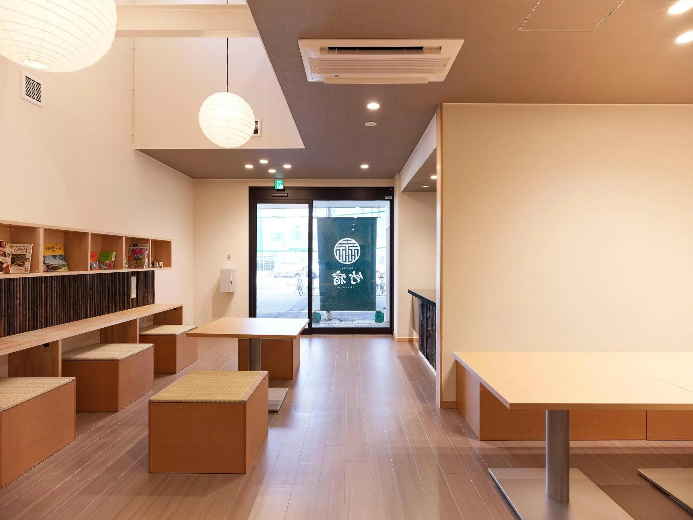 Lobby or reception in Hostel Takeyado