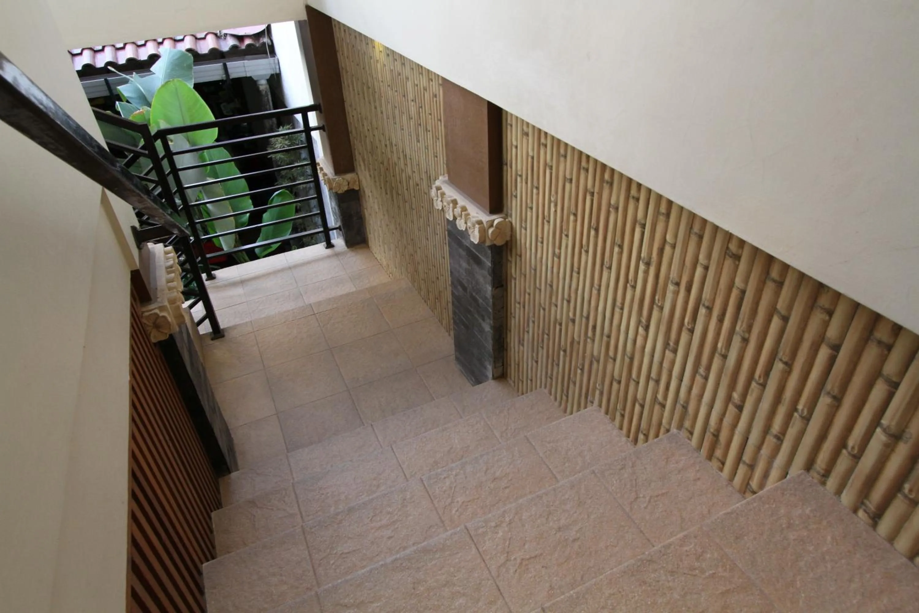 Text overlay in griya desa hotel & pool