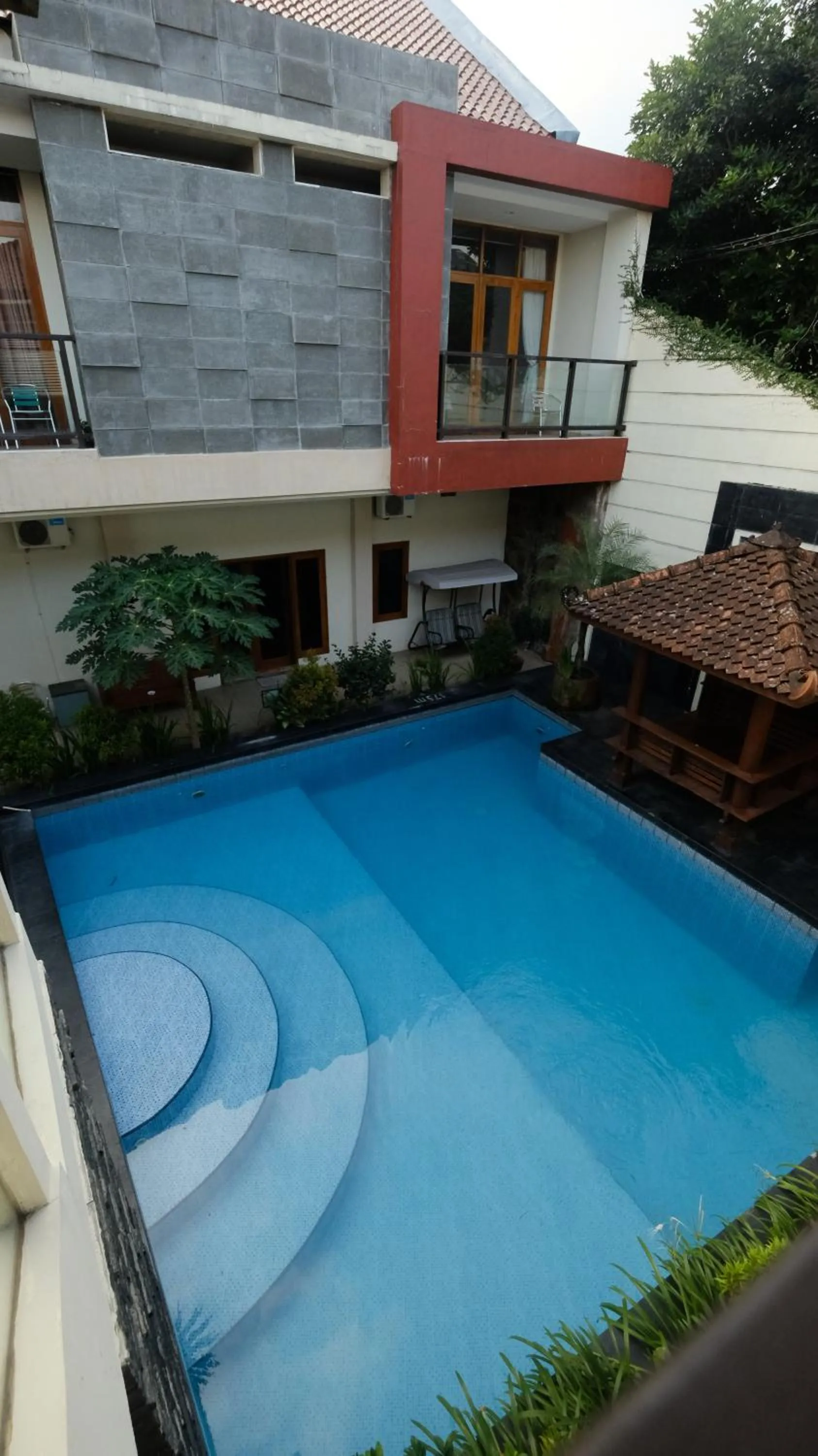 Swimming pool in griya desa hotel & pool