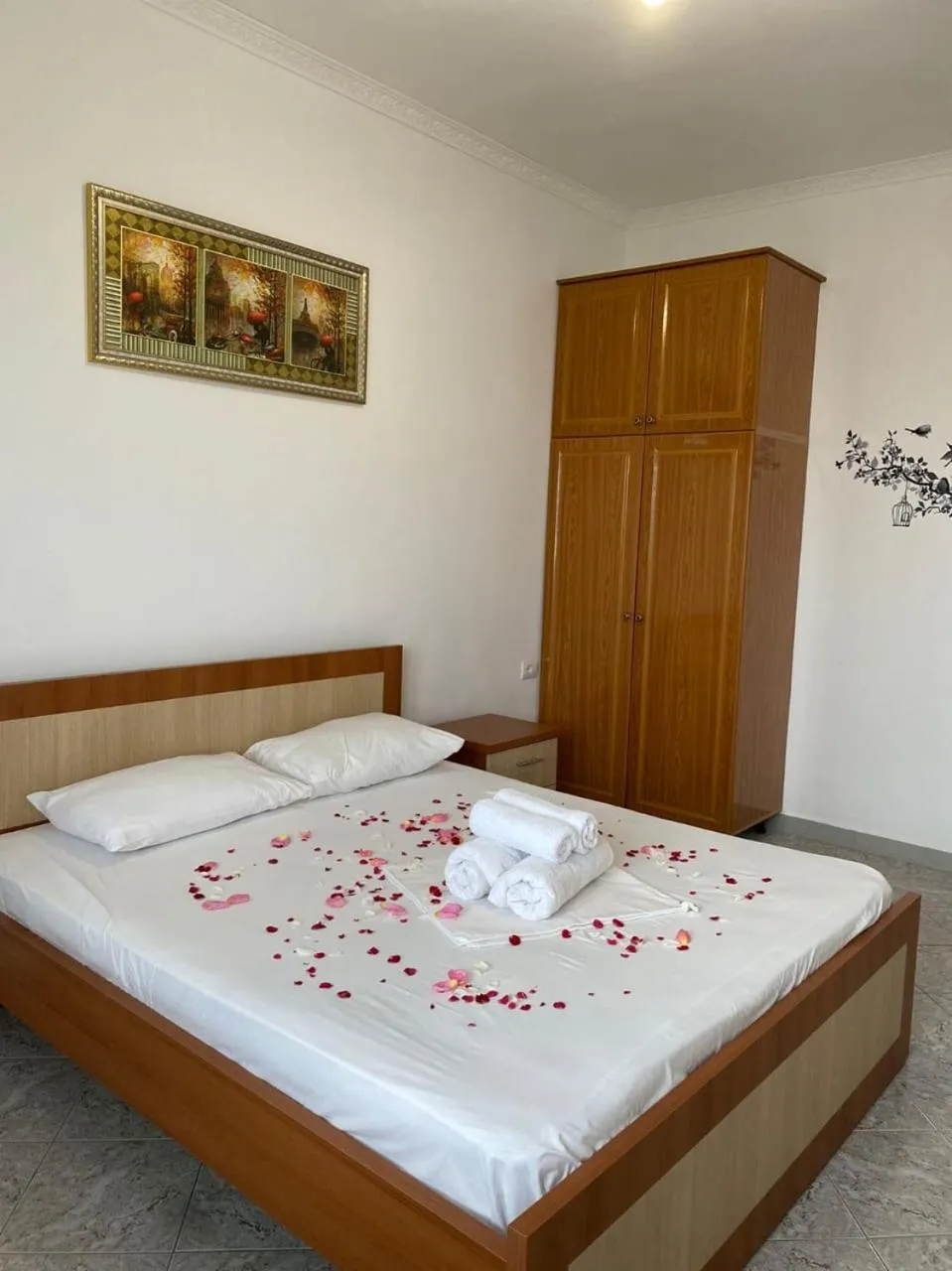 Bed in Green Garden Villa